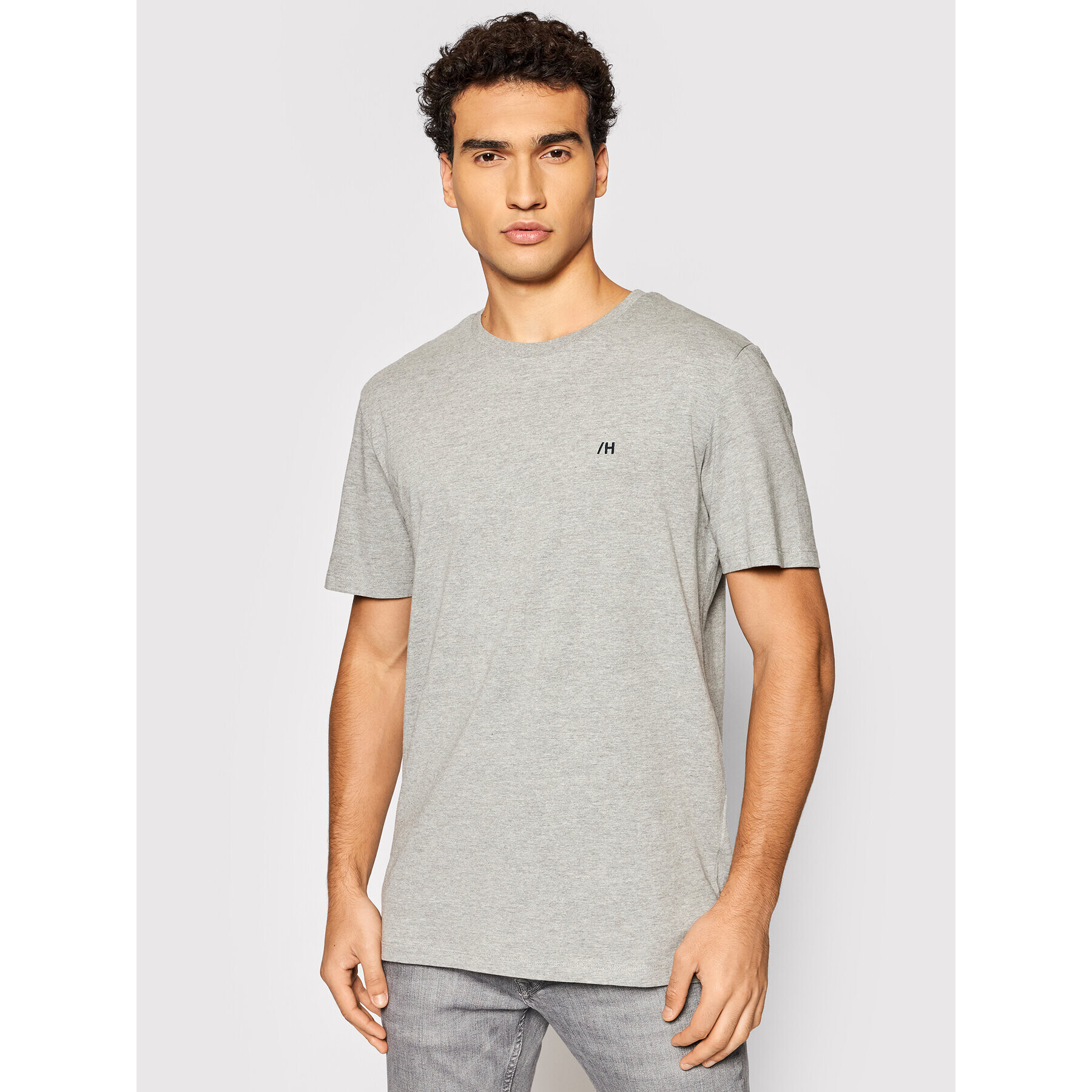 Selected Homme T-Shirt Madrid 16082911 Šedá Regular Fit - Pepit.cz