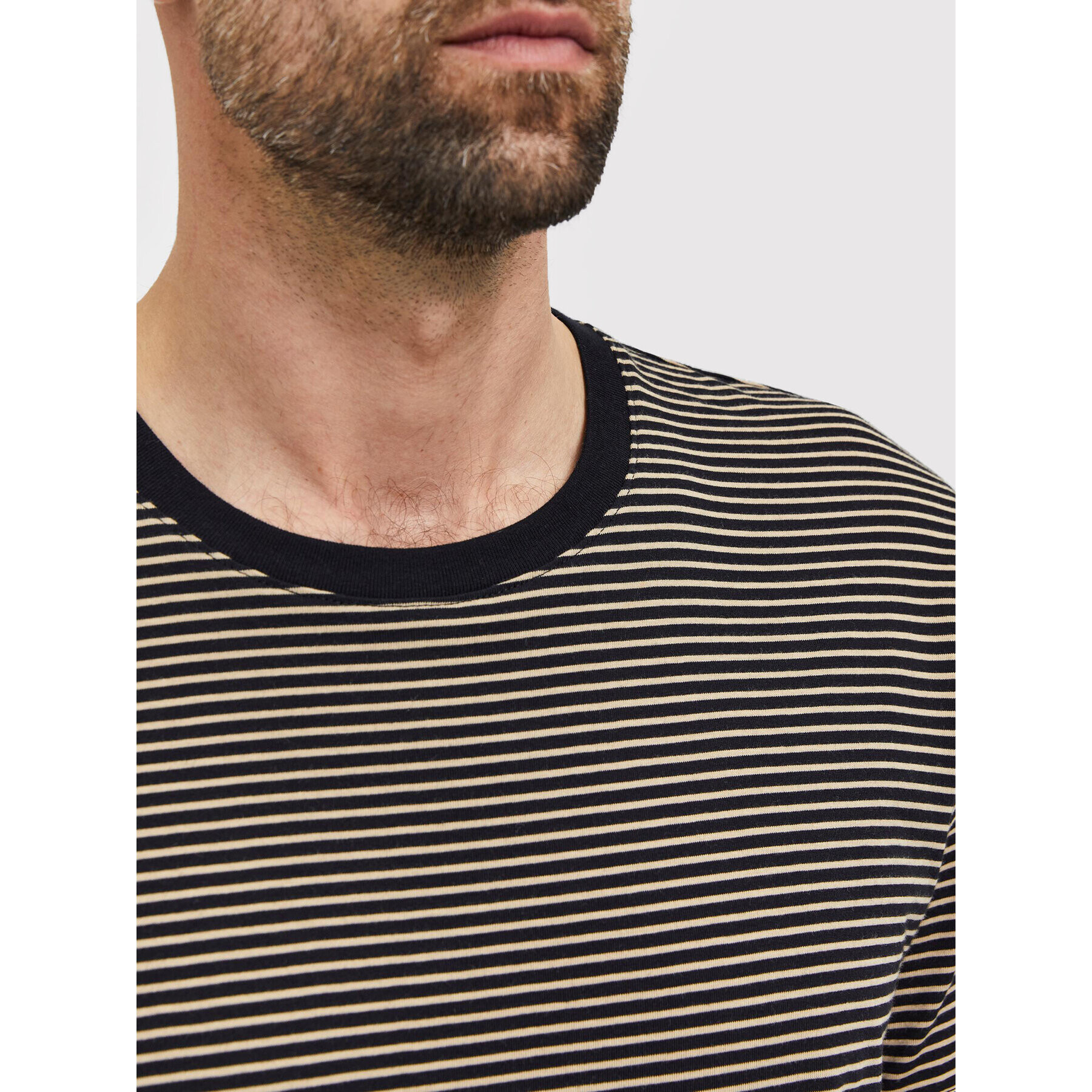 Selected Homme T-Shirt Norman 16080129 Černá Regular Fit - Pepit.cz