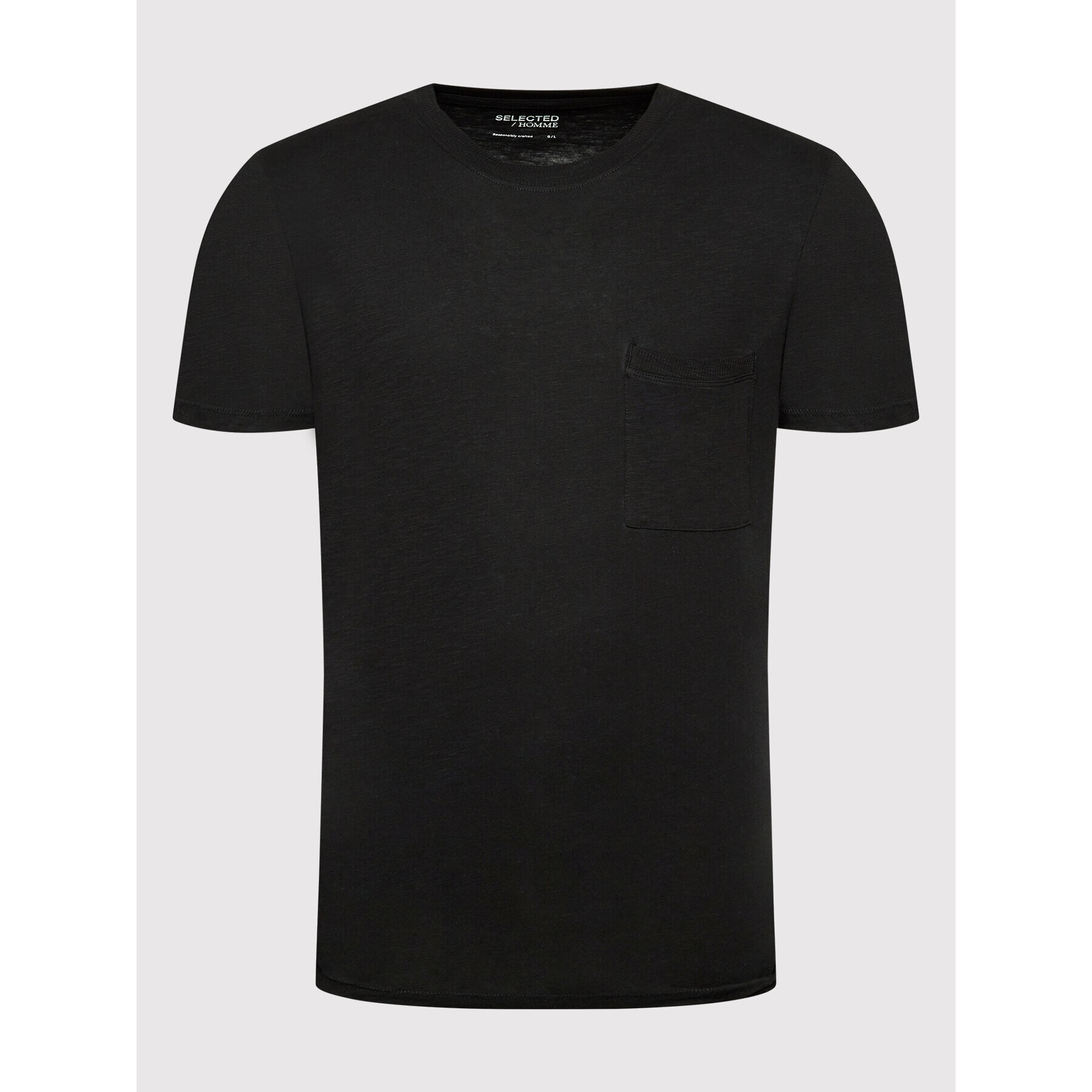 Selected Homme T-Shirt Rockford 16083432 Černá Regular Fit - Pepit.cz