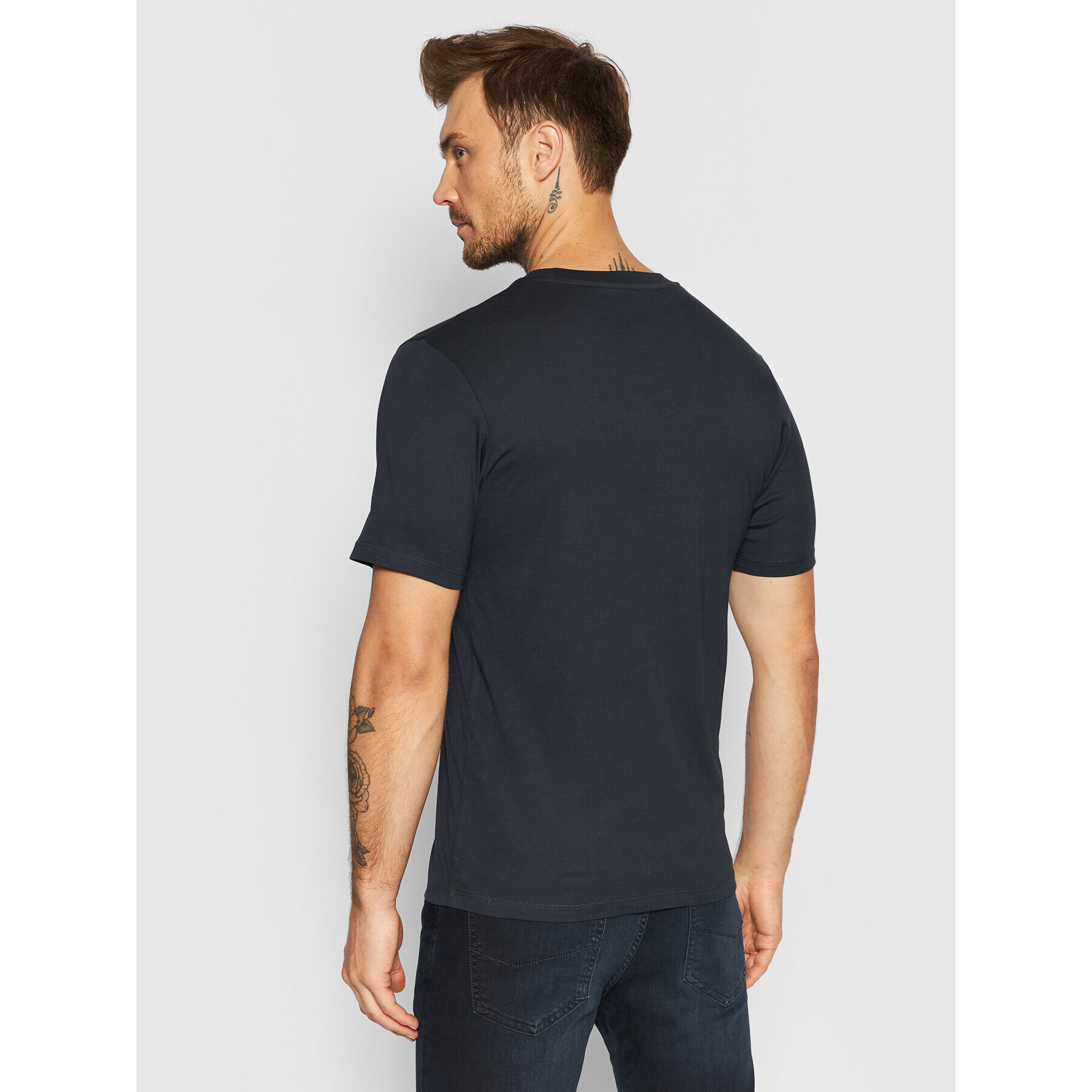 Selected Homme T-Shirt The Perfect 16057141 Tmavomodrá Regular Fit - Pepit.cz