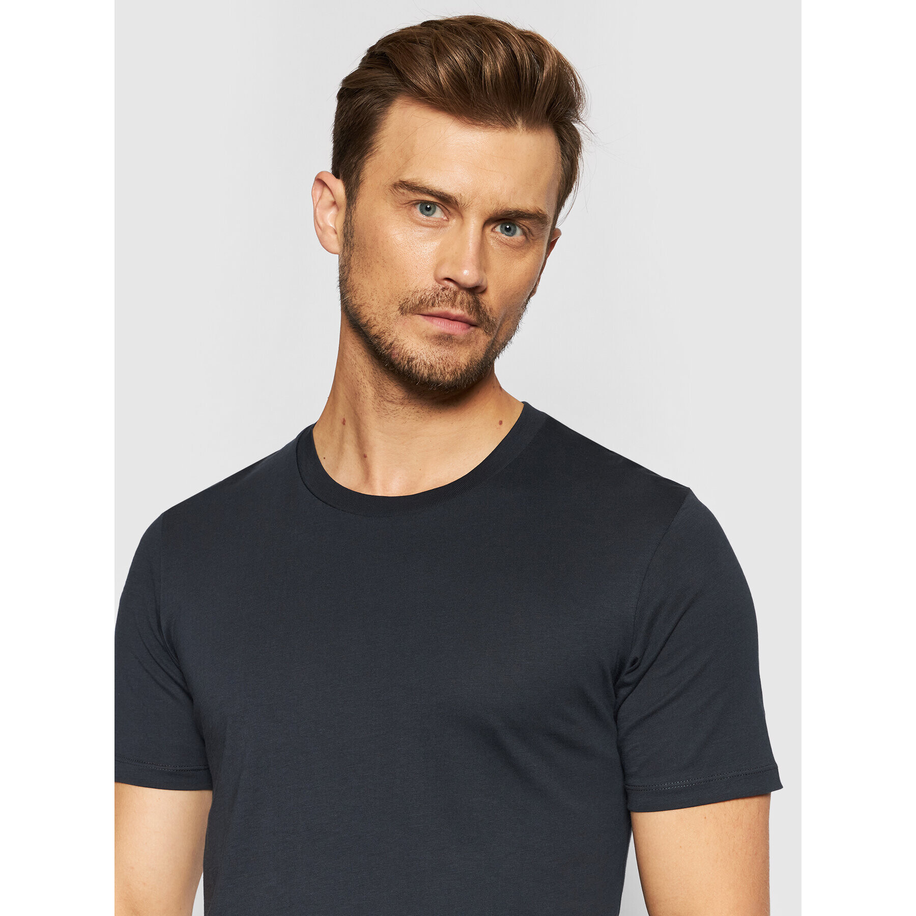 Selected Homme T-Shirt The Perfect 16057141 Tmavomodrá Regular Fit - Pepit.cz