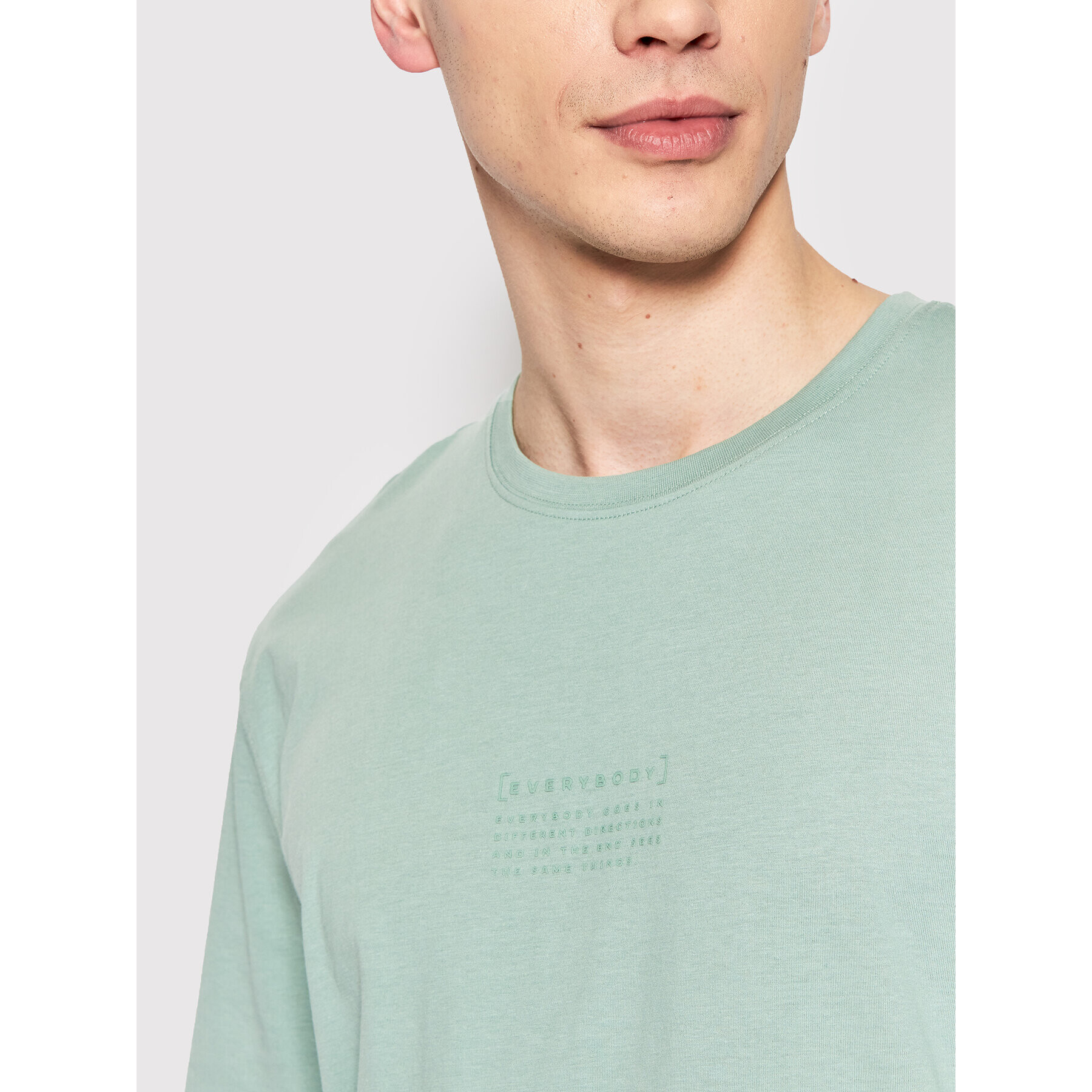 Selected Homme T-Shirt Ventura 16083429 Zelená Relaxed Fit - Pepit.cz