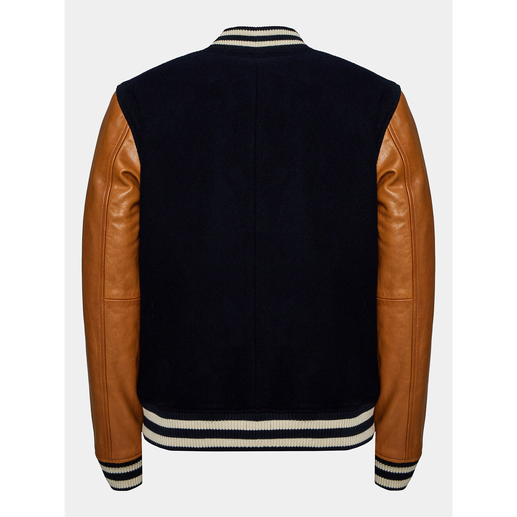 Serge Pariente Bunda bomber Varsity Bomber Tmavomodrá Regular Fit - Pepit.cz