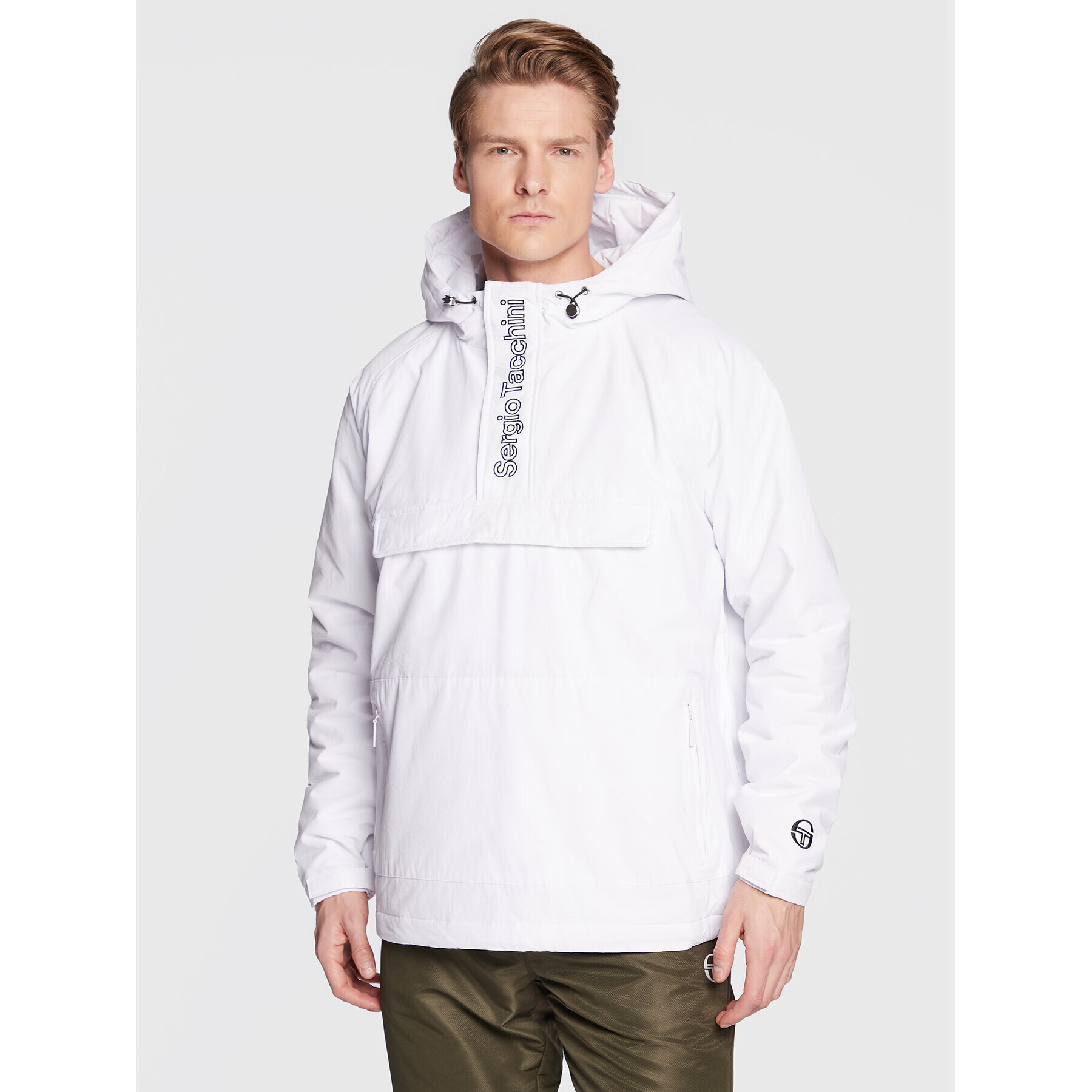 Sergio Tacchini Bunda anorak Octopus 39924 Bílá Regular Fit - Pepit.cz