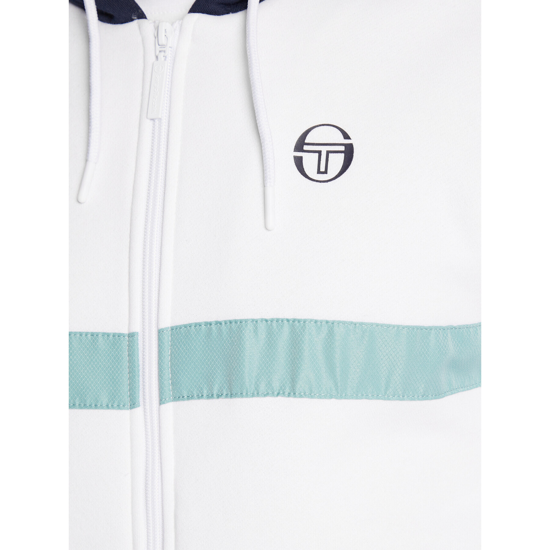 Sergio Tacchini Mikina Ginnico 39837 Bílá Regular Fit - Pepit.cz