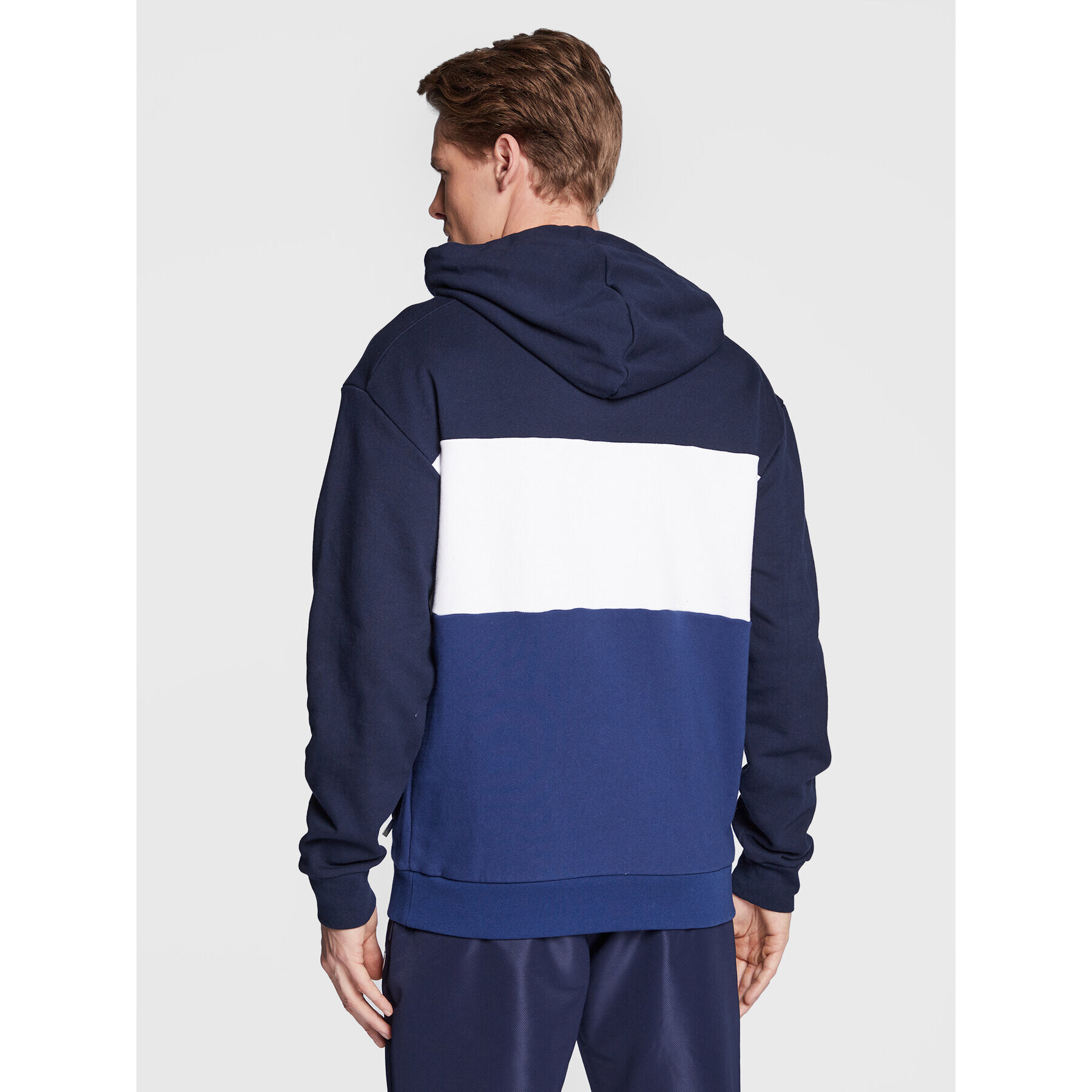 Sergio Tacchini Mikina Incastro 39522 Tmavomodrá Regular Fit - Pepit.cz