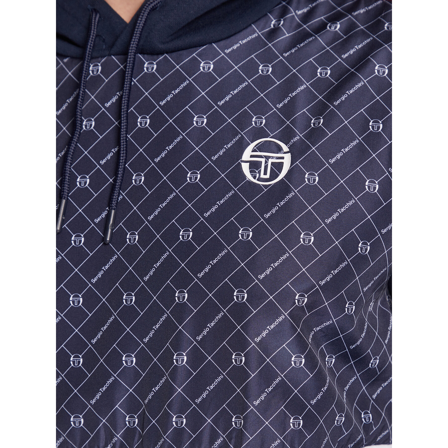 Sergio Tacchini Mikina Replica 39805 Tmavomodrá Regular Fit - Pepit.cz