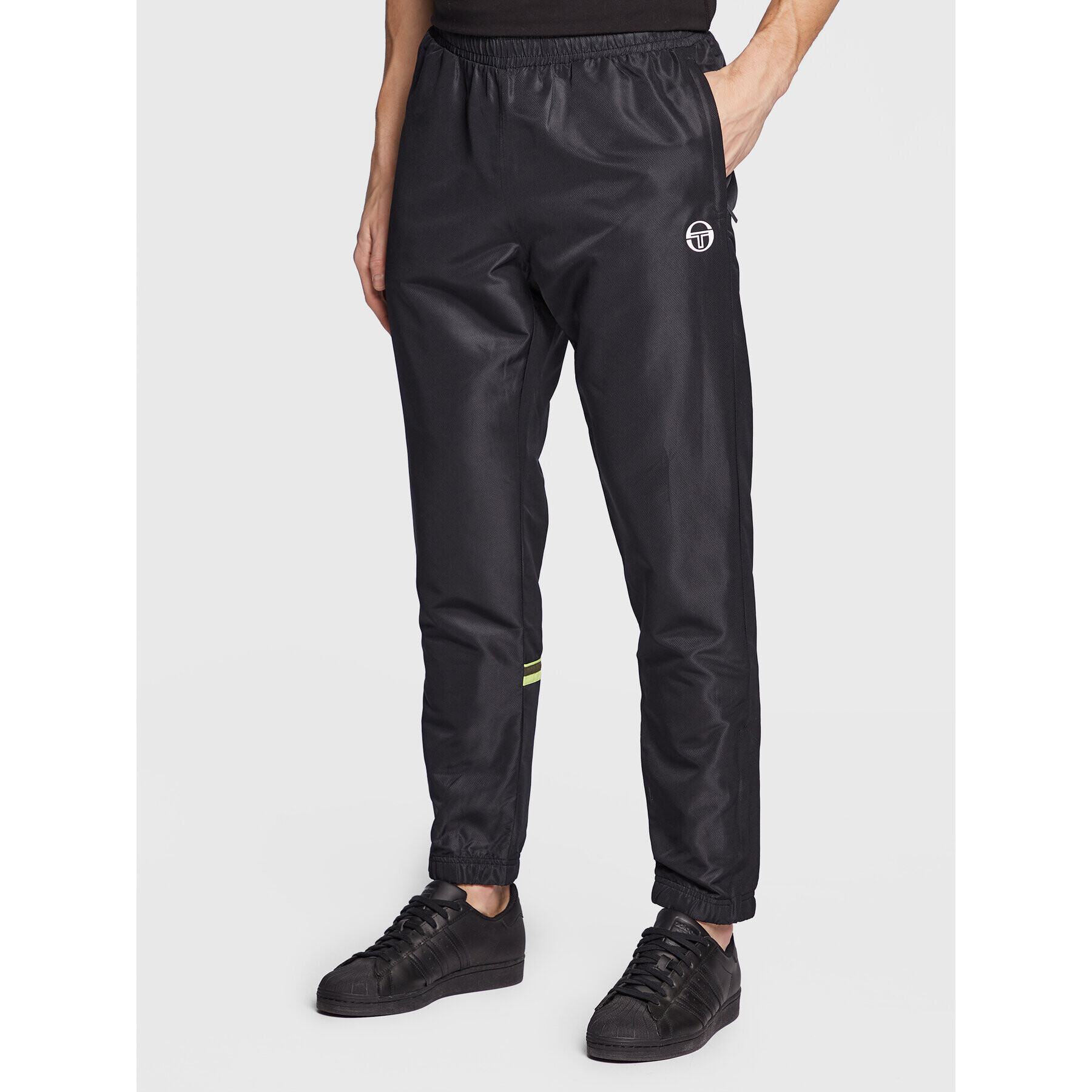 Sergio Tacchini Tepláková souprava Cryo 38129 Černá Regular Fit - Pepit.cz