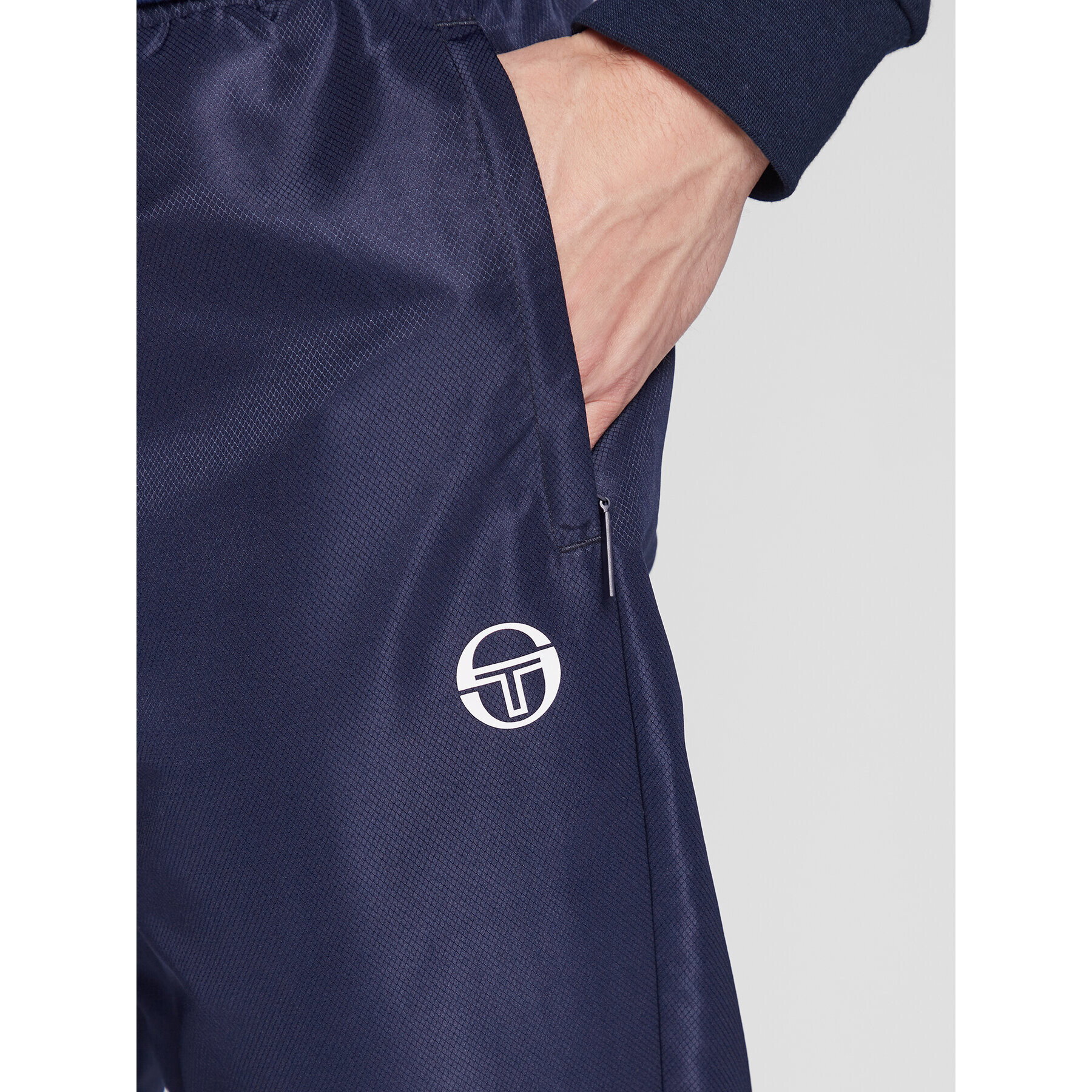 Sergio Tacchini Teplákové kalhoty Rayan 39826 Tmavomodrá Regular Fit - Pepit.cz