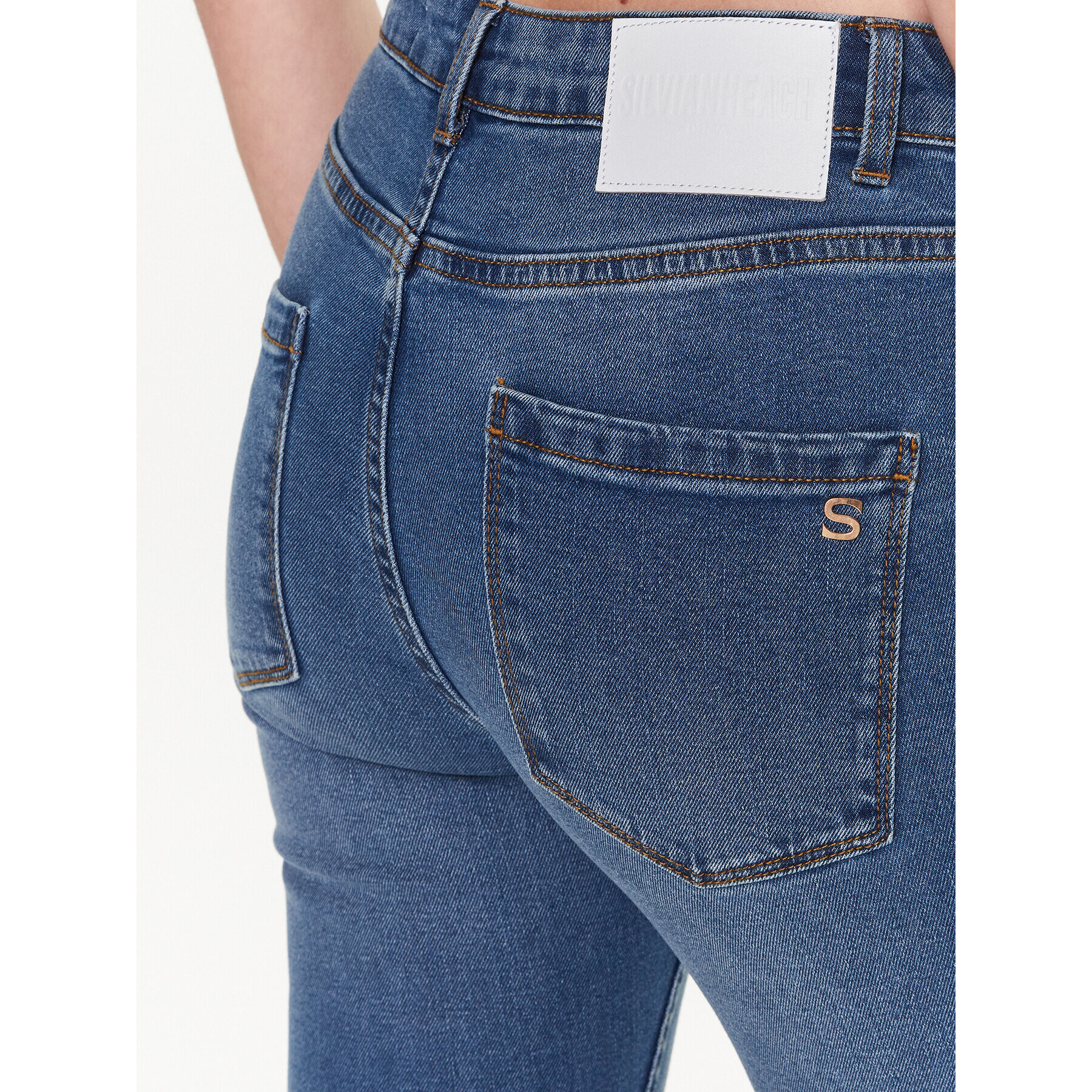 Silvian Heach Jeansy GPP23519JE Modrá Slim Fit - Pepit.cz