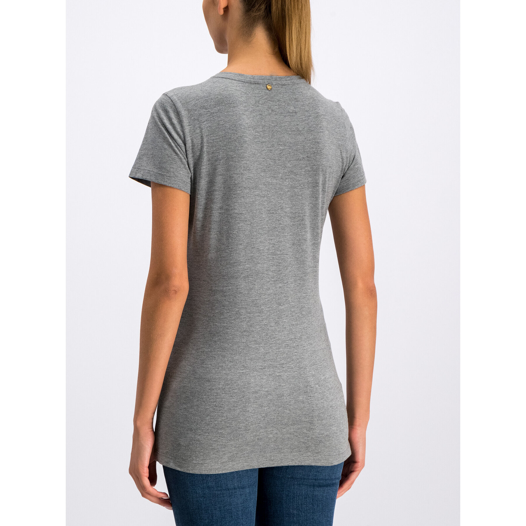 Silvian Heach T-Shirt CVA19387TS Šedá Regular Fit - Pepit.cz