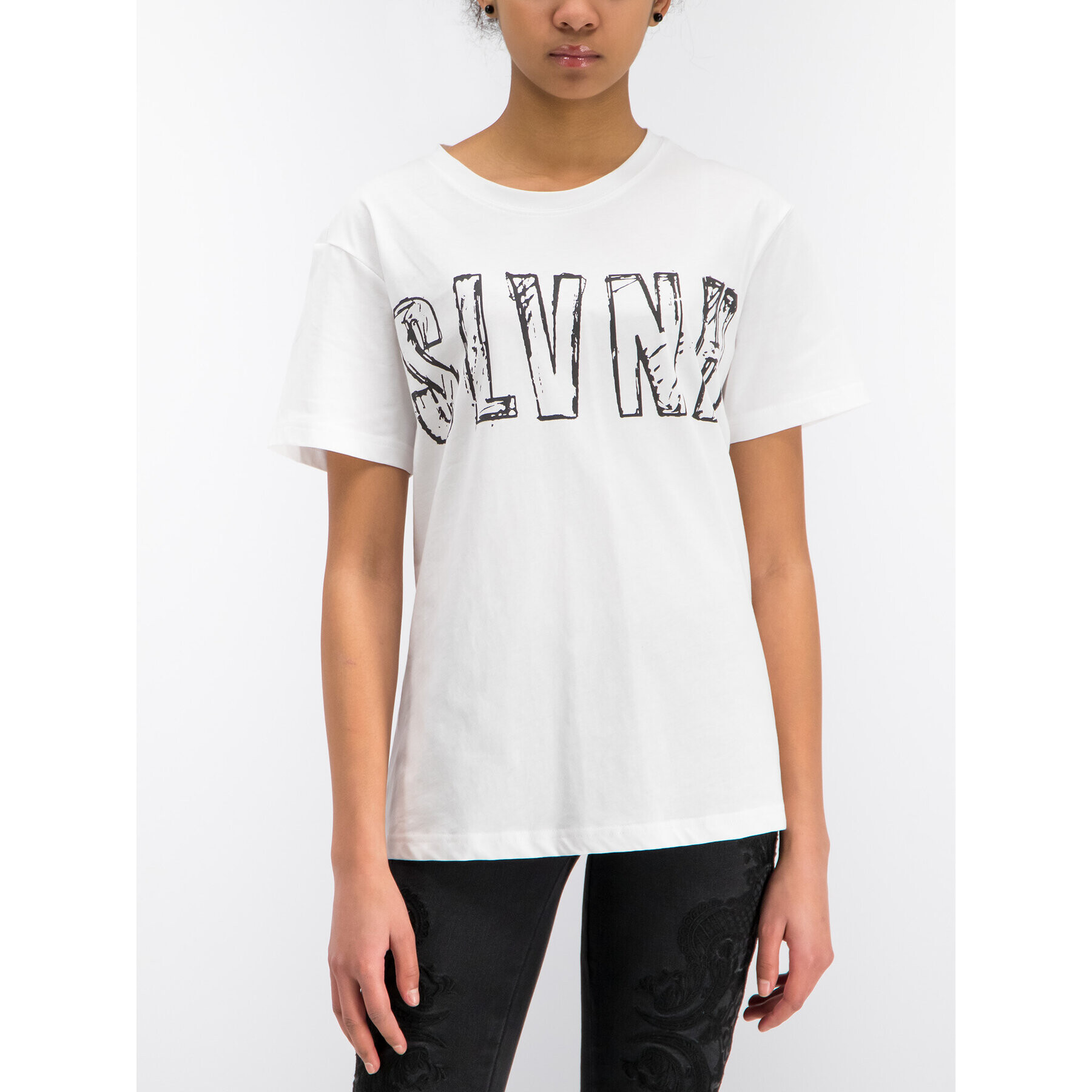 Silvian Heach T-Shirt Raselma CVP19050TS Bílá Regular Fit - Pepit.cz