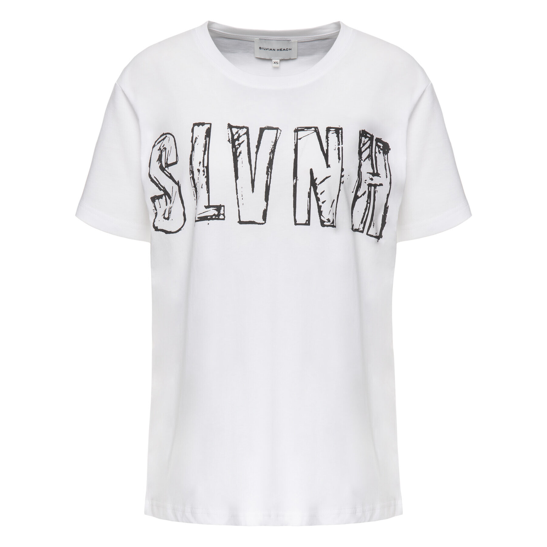 Silvian Heach T-Shirt Raselma CVP19050TS Bílá Regular Fit - Pepit.cz