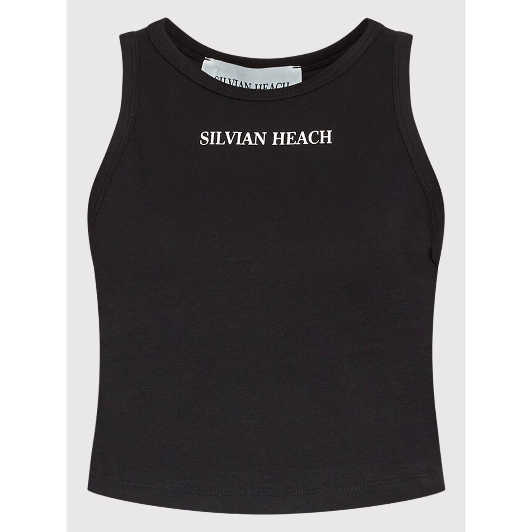 Silvian Heach Top Vest PGP22351TO Černá Regular Fit - Pepit.cz