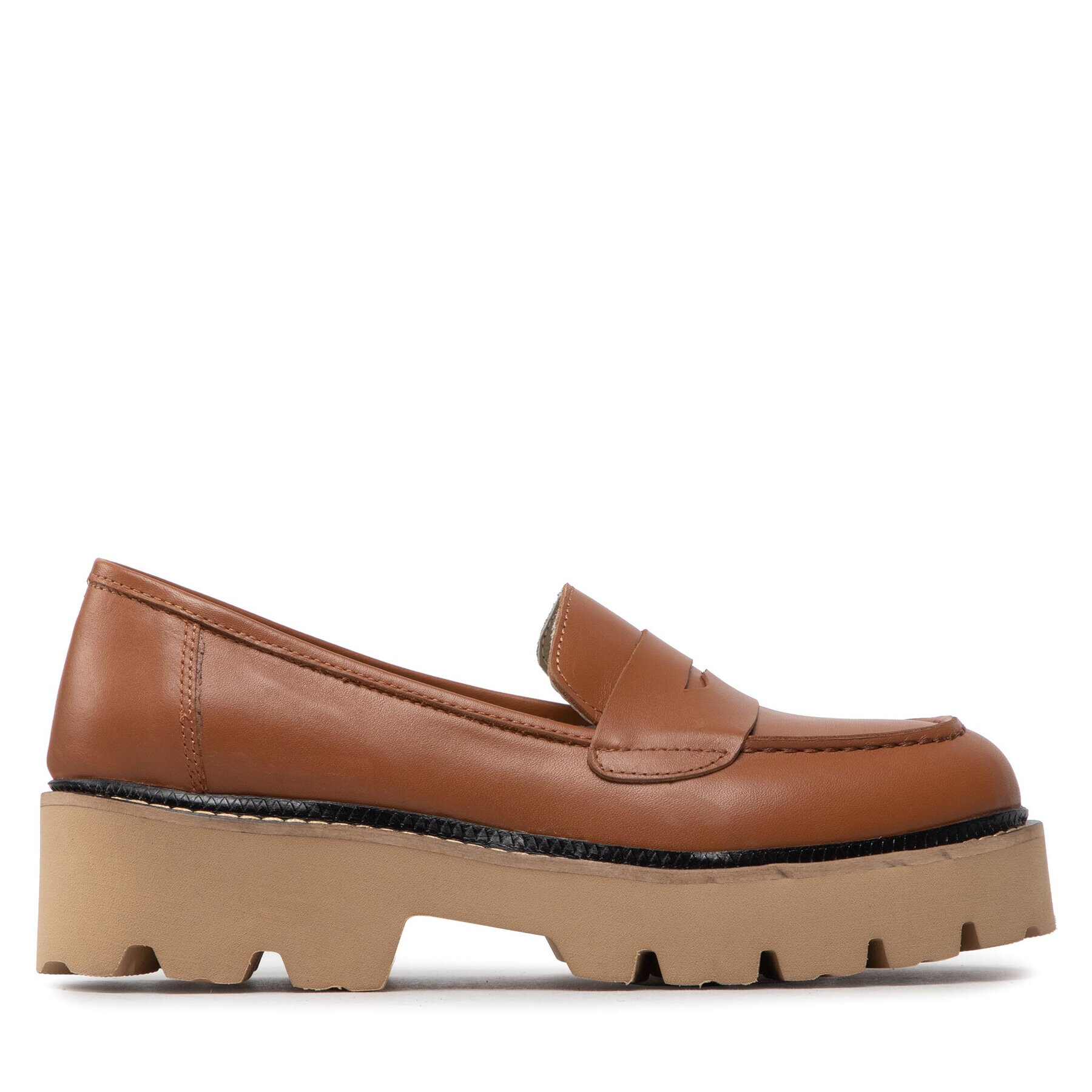 Simple Loafersy SL-15-02-000046 Hnědá - Pepit.cz