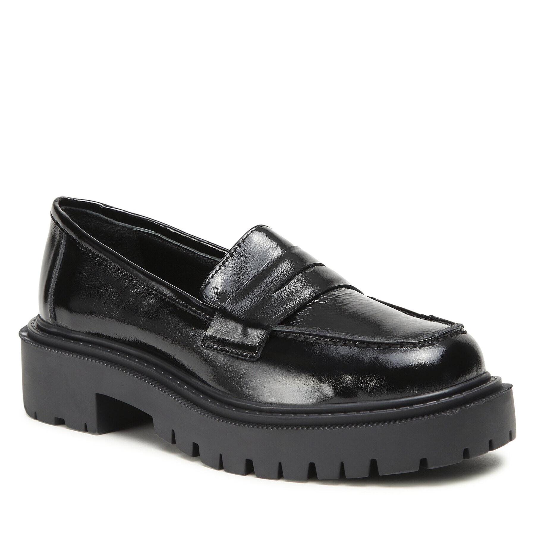 Simple Loafersy SL-18-02-000060 301 Černá - Pepit.cz