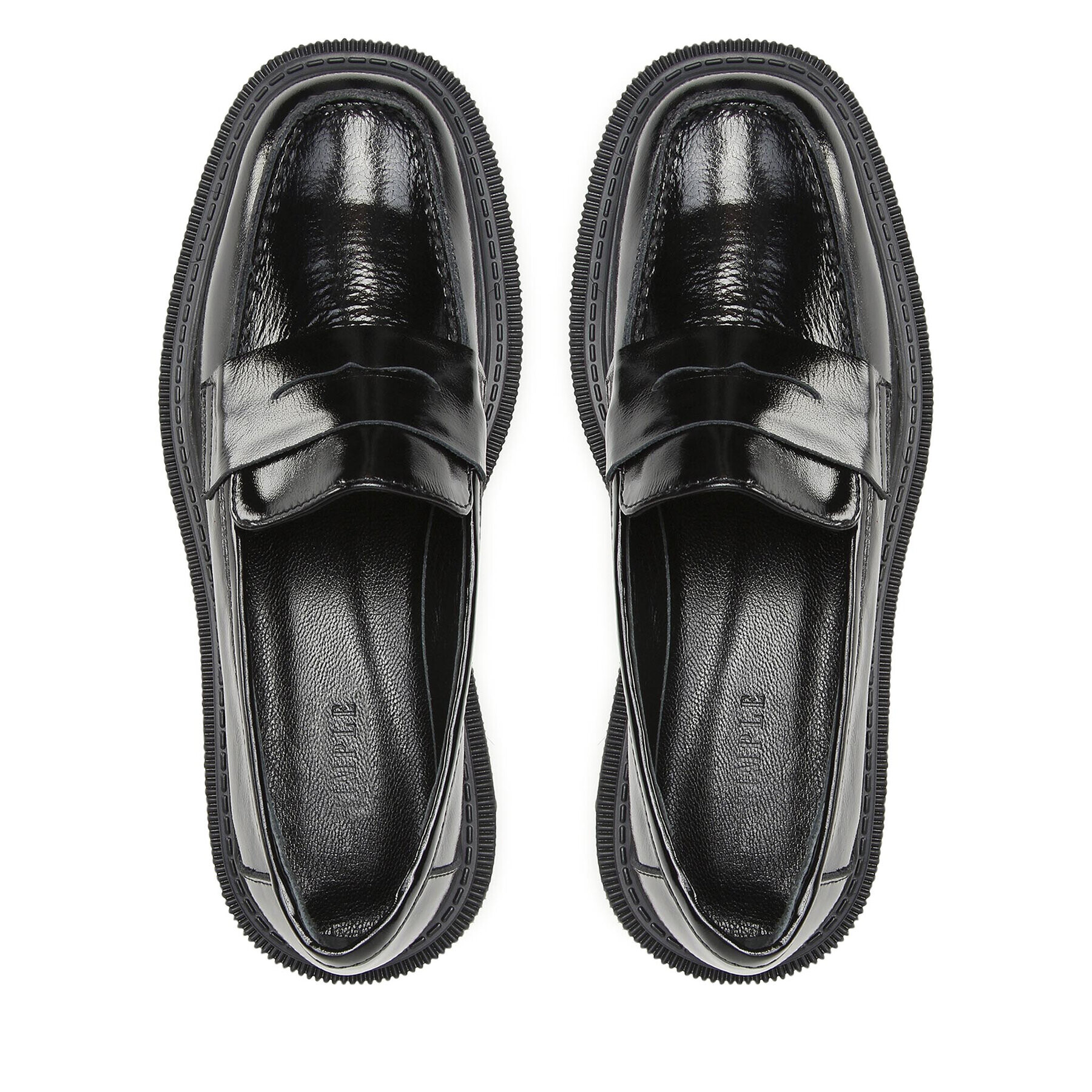 Simple Loafersy SL-18-02-000060 301 Černá - Pepit.cz