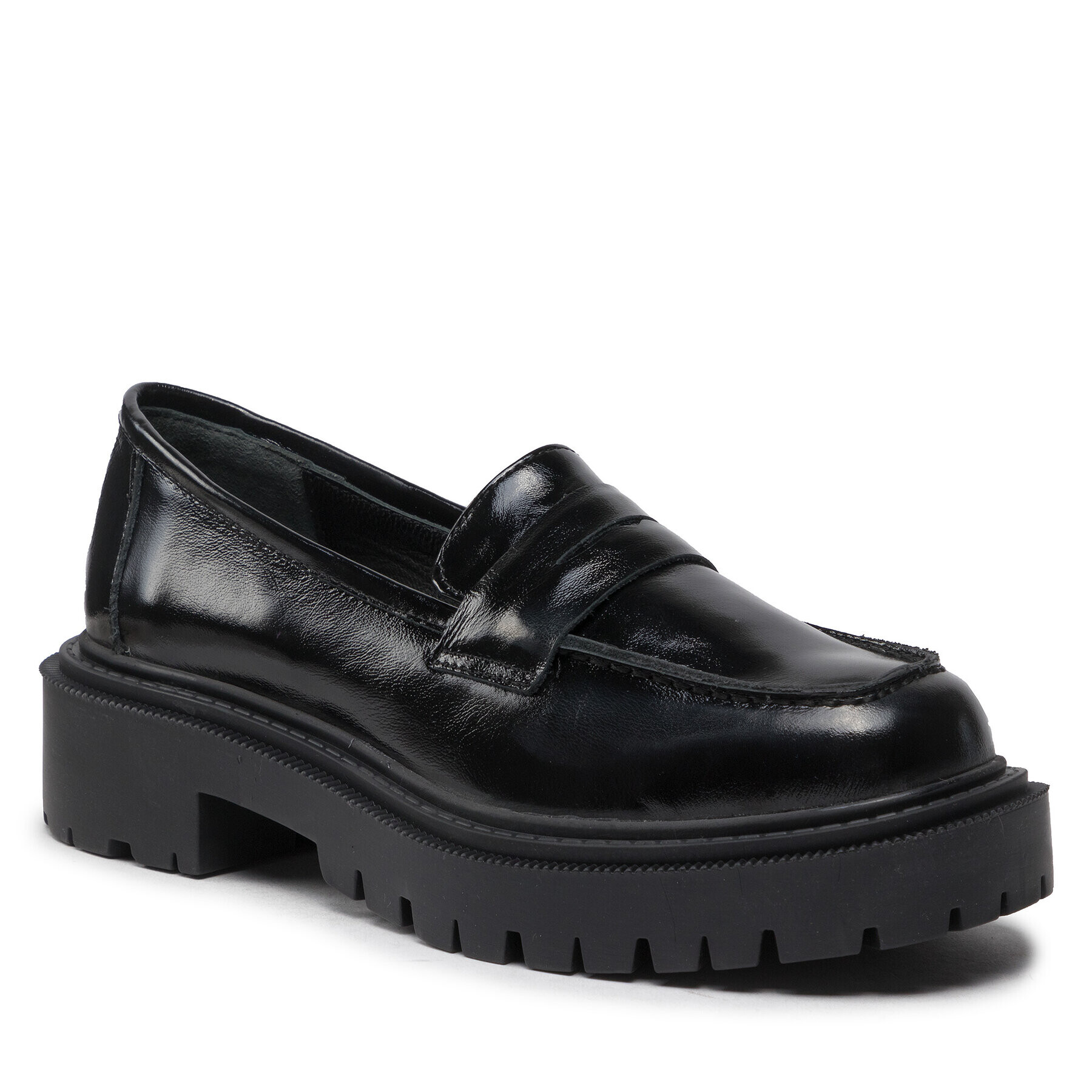 Simple Loafersy SL-18-02-000060 Černá - Pepit.cz