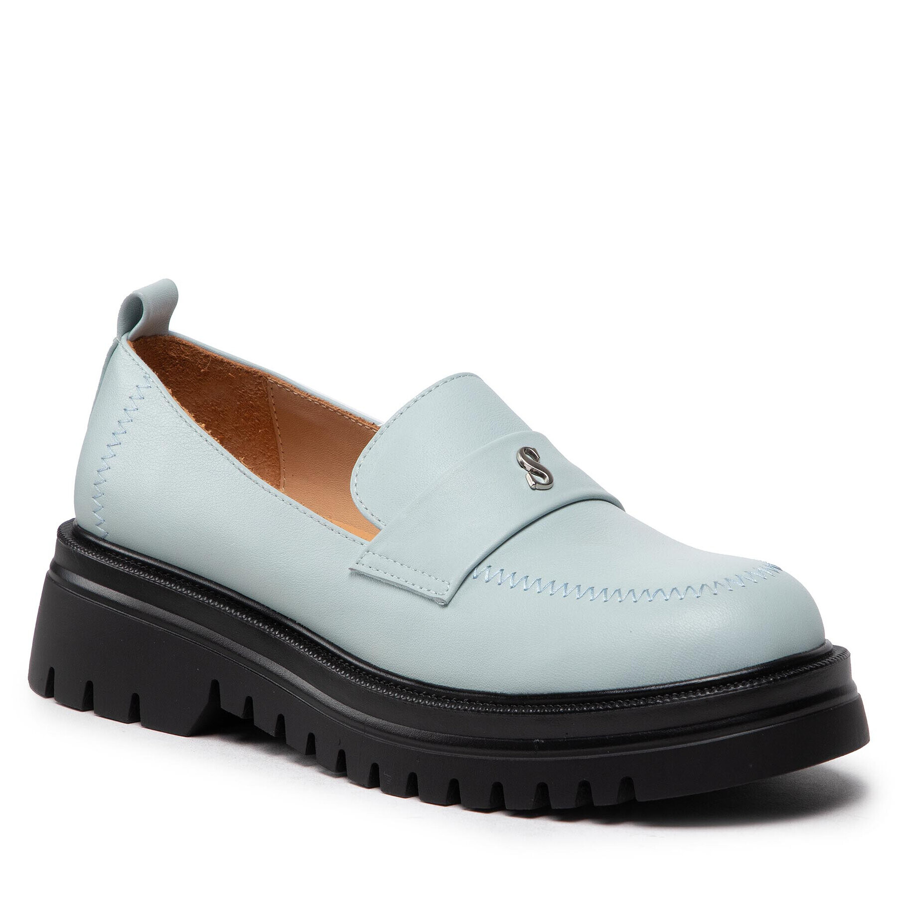 Simple Loafersy SL-26-02-000032 Modrá - Pepit.cz