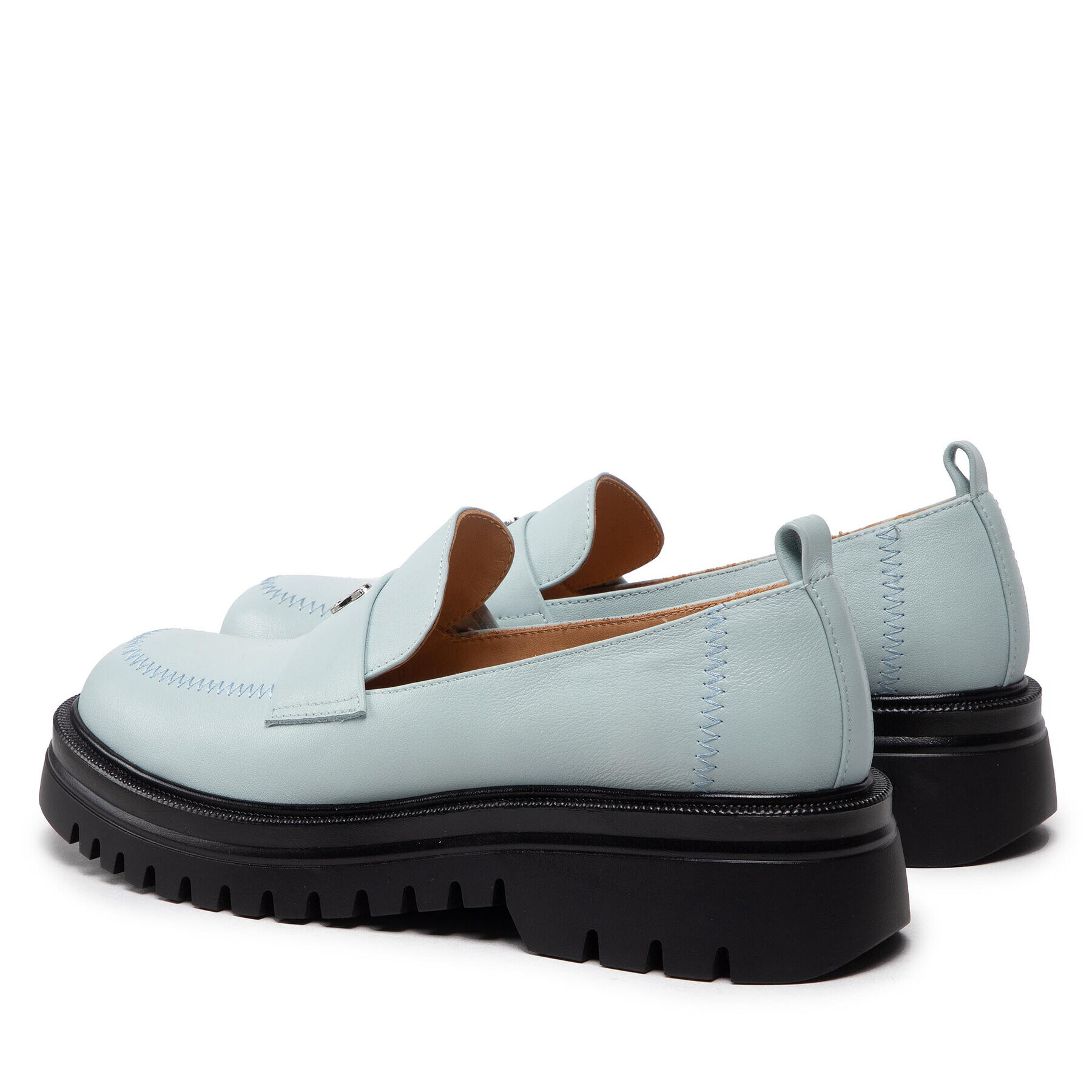 Simple Loafersy SL-26-02-000032 Modrá - Pepit.cz