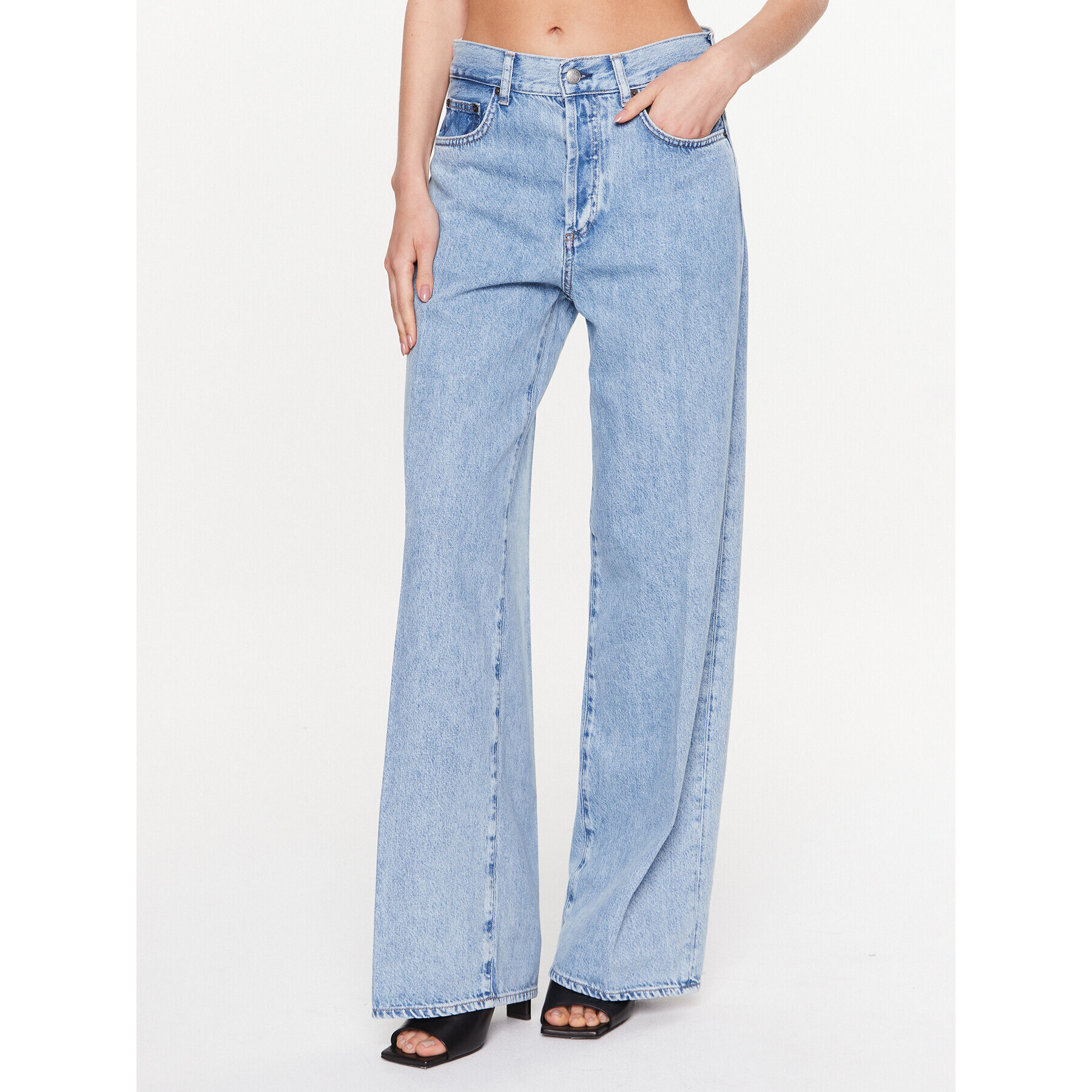 Sisley Jeansy 48I3LE027 Modrá Regular Fit - Pepit.cz