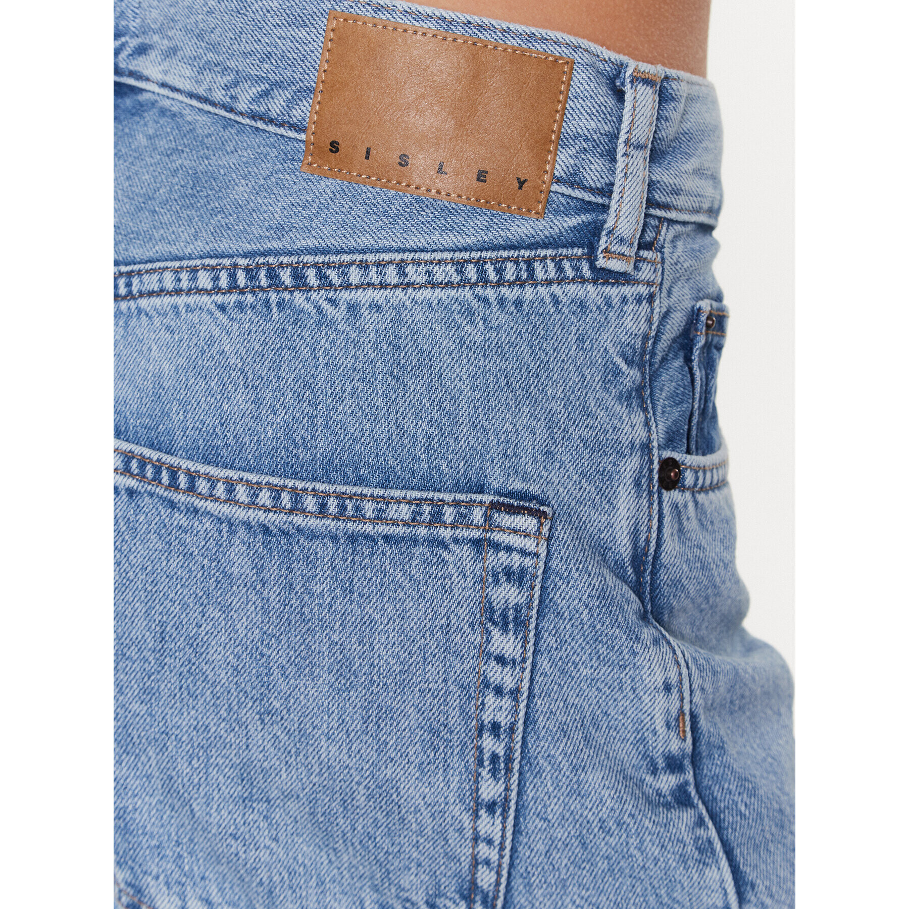 Sisley Jeansy 48I3LE027 Modrá Regular Fit - Pepit.cz