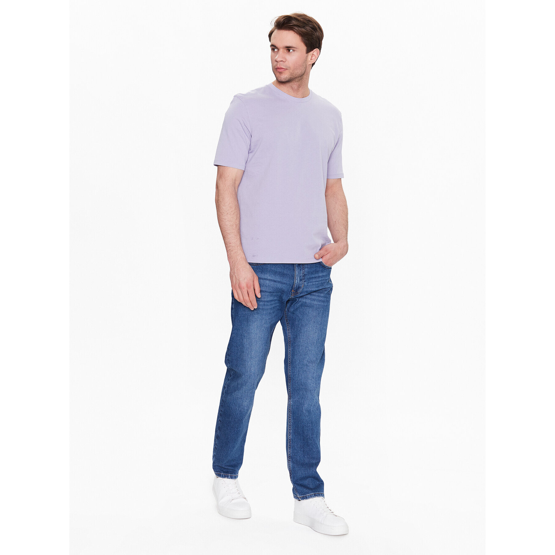 Sisley Jeansy 4I4ISE010 Tmavomodrá Regular Fit - Pepit.cz