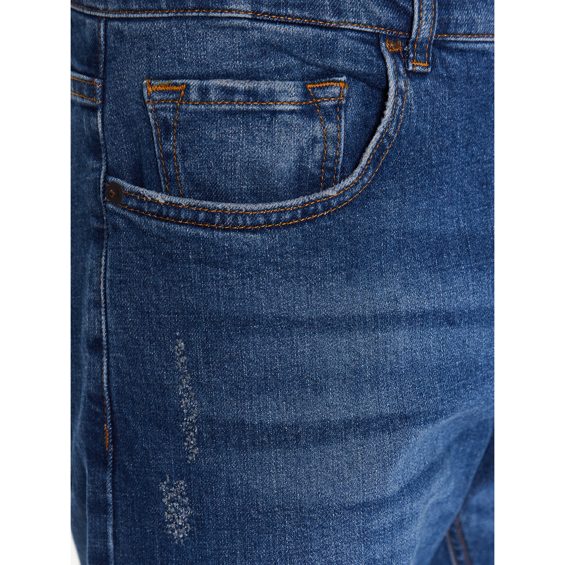 Sisley Jeansy 4I4ISE010 Tmavomodrá Regular Fit - Pepit.cz