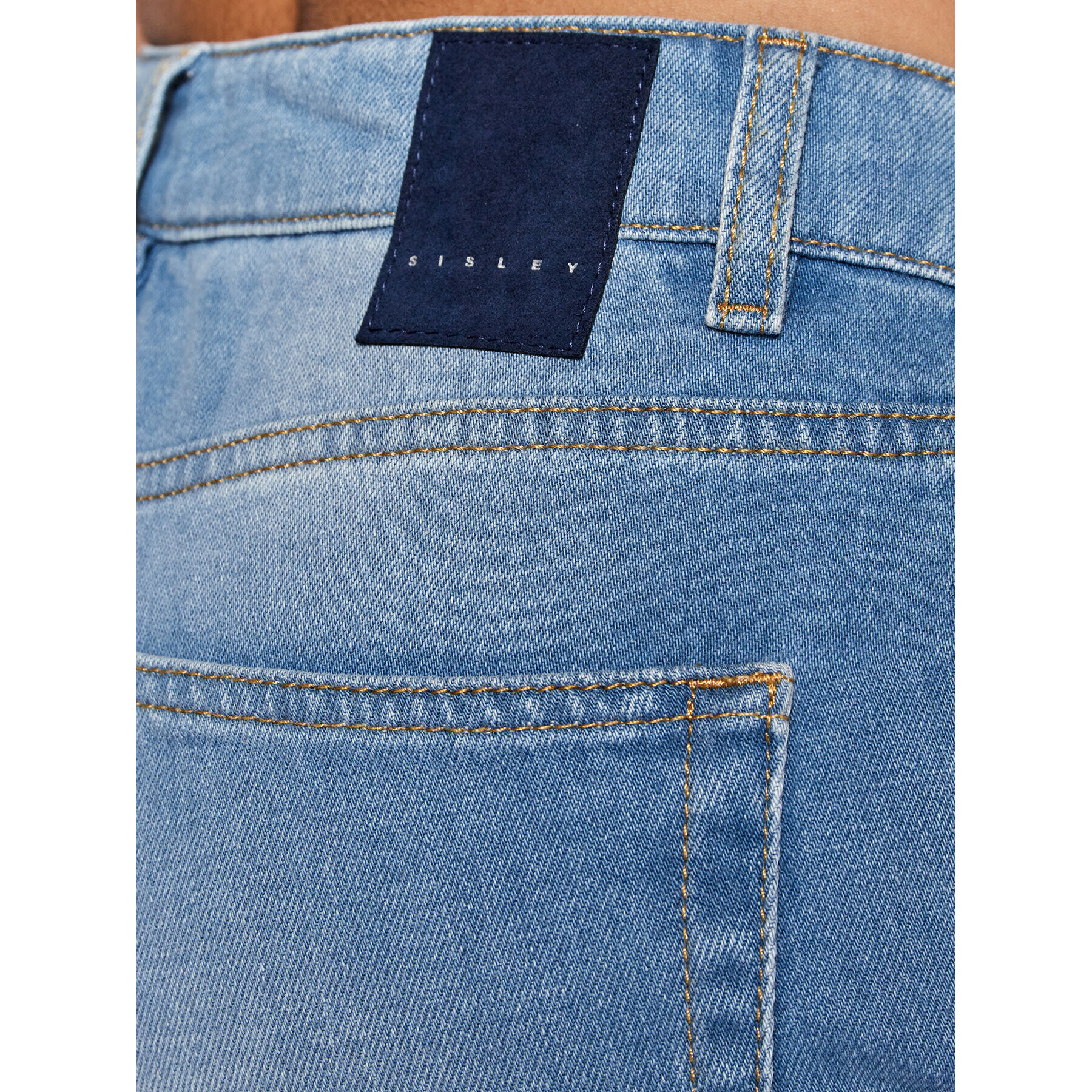 Sisley Jeansy 4OF157706 Modrá Regular Fit - Pepit.cz