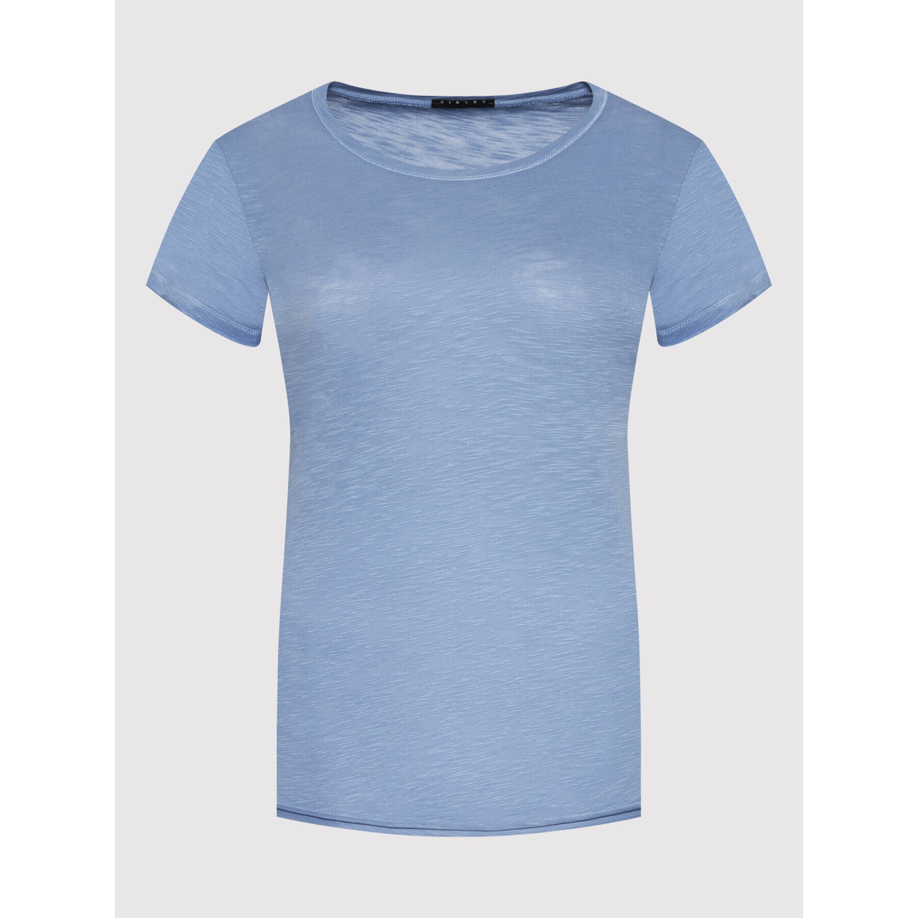 Sisley T-Shirt 3TNHL11A2 Modrá Regular Fit - Pepit.cz