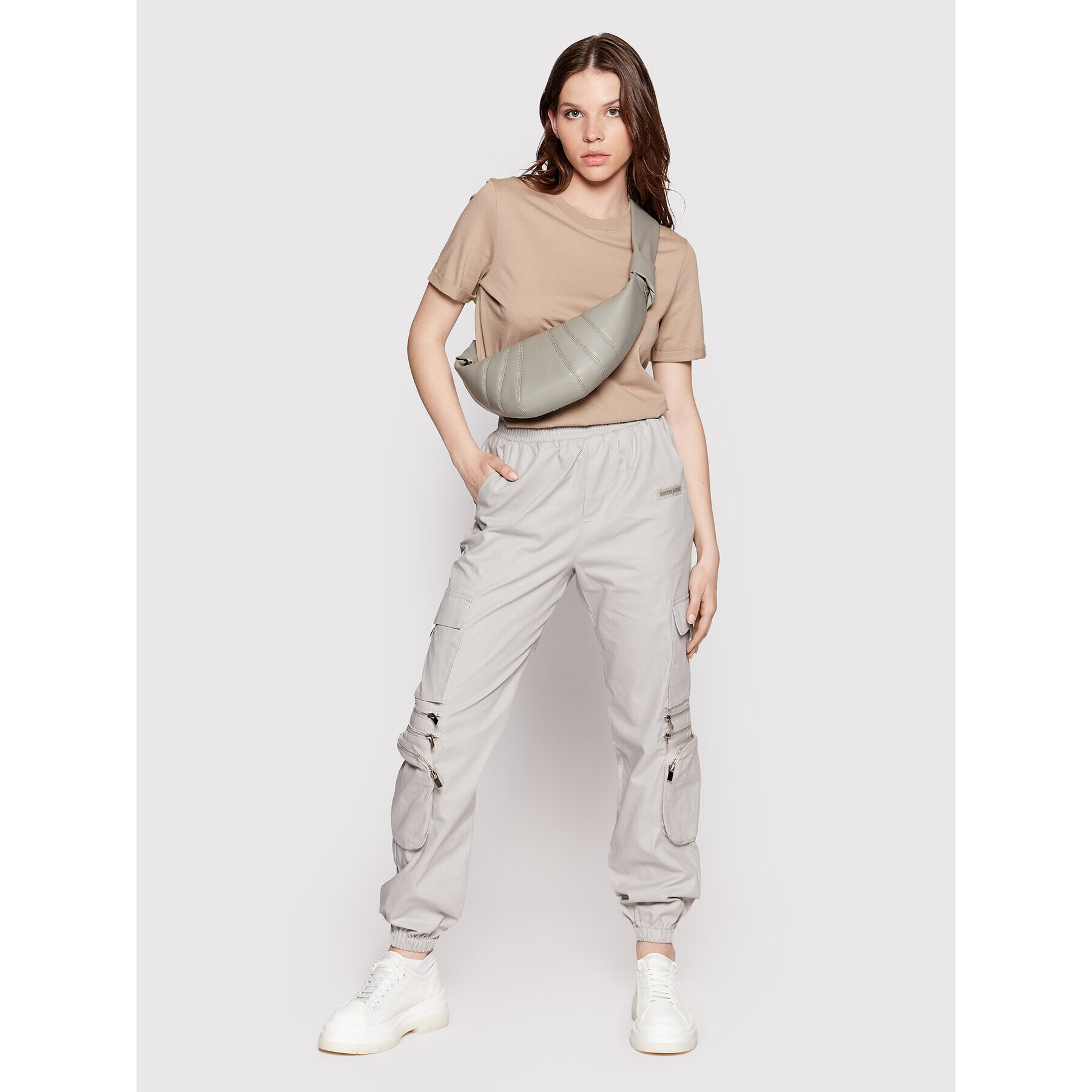 Sixth June Joggers kalhoty 33333 Šedá Regular Fit - Pepit.cz