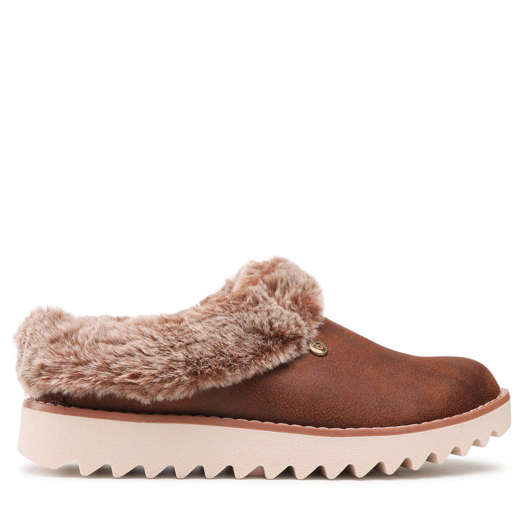 Skechers Bačkory BOBS Winter Rock 113423/BRN Hnědá - Pepit.cz