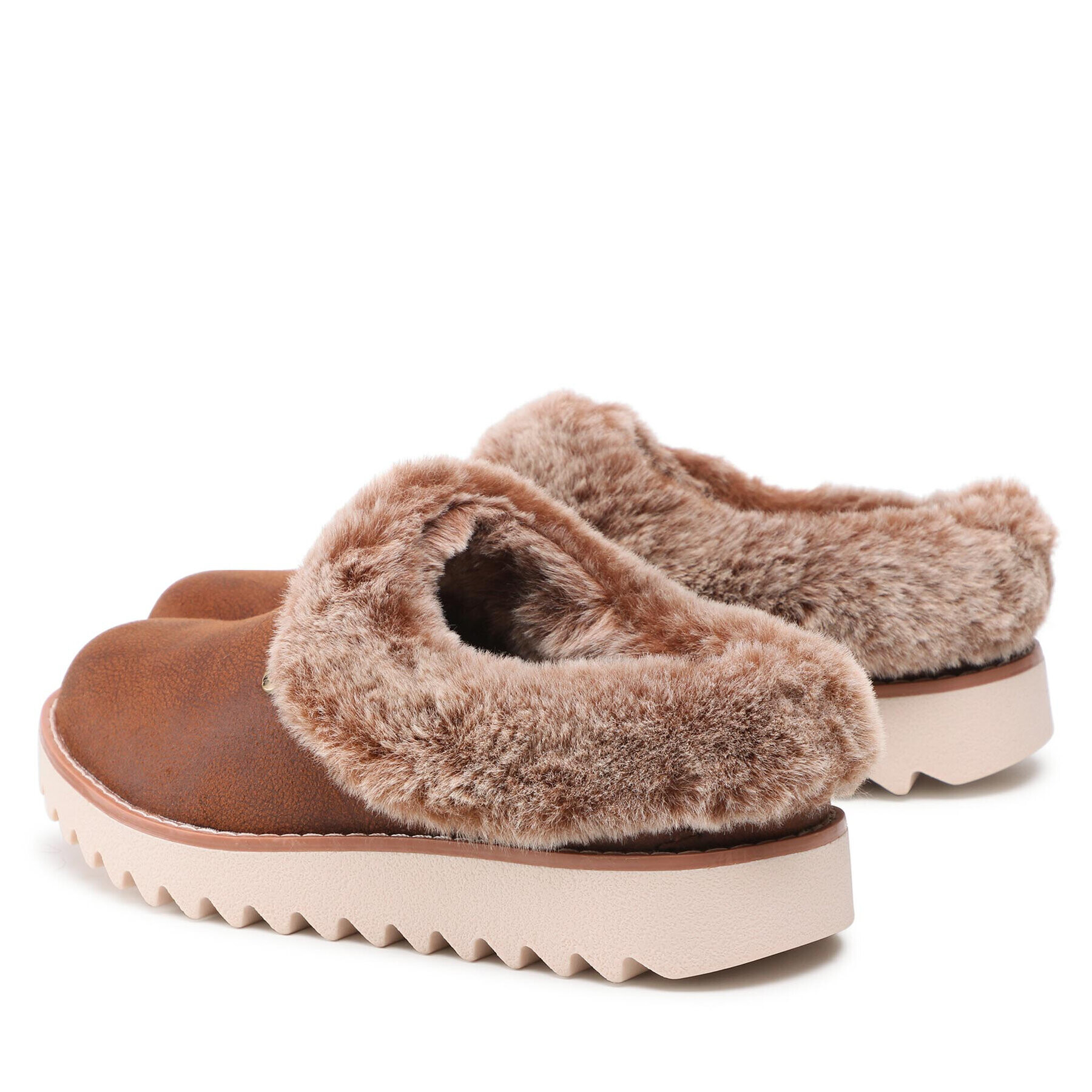 Skechers Bačkory BOBS Winter Rock 113423/BRN Hnědá - Pepit.cz