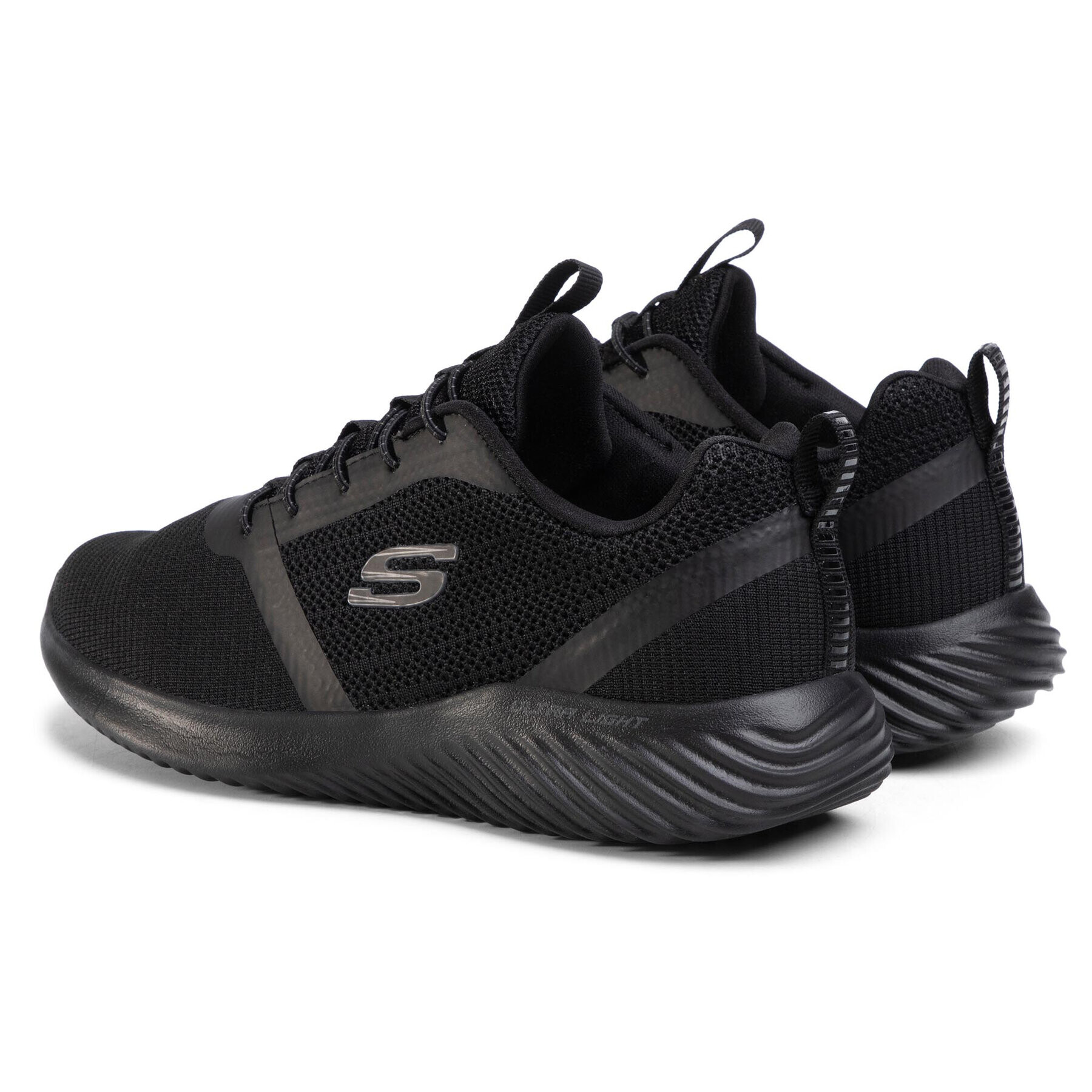 Skechers Boty Bounder 52504/BBK Černá - Pepit.cz