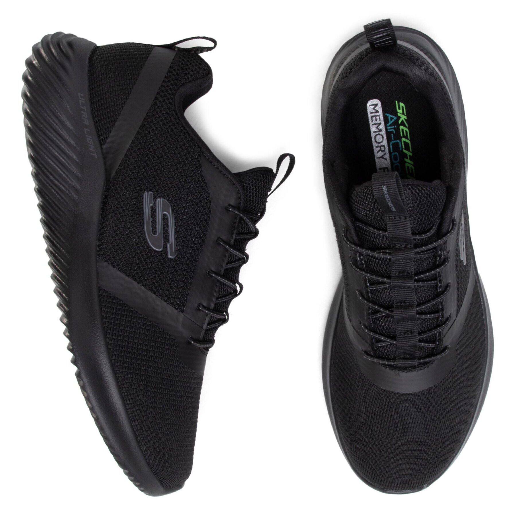 Skechers Boty Bounder 52504/BBK Černá - Pepit.cz