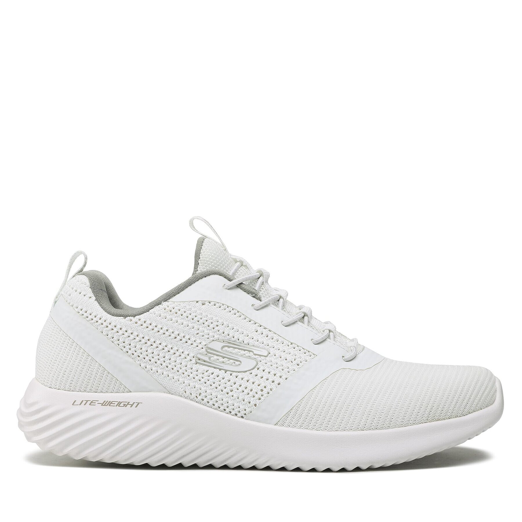 Skechers Boty Bounder 52504/WHT Bílá - Pepit.cz