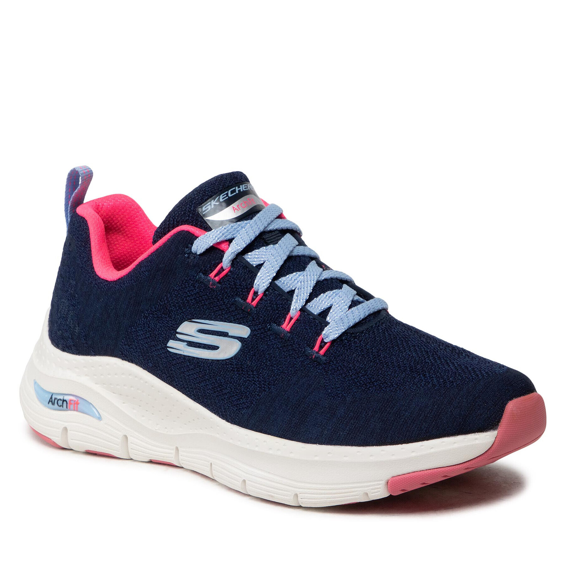 Skechers Boty Comfy Wave 149414/NVHP Tmavomodrá - Pepit.cz