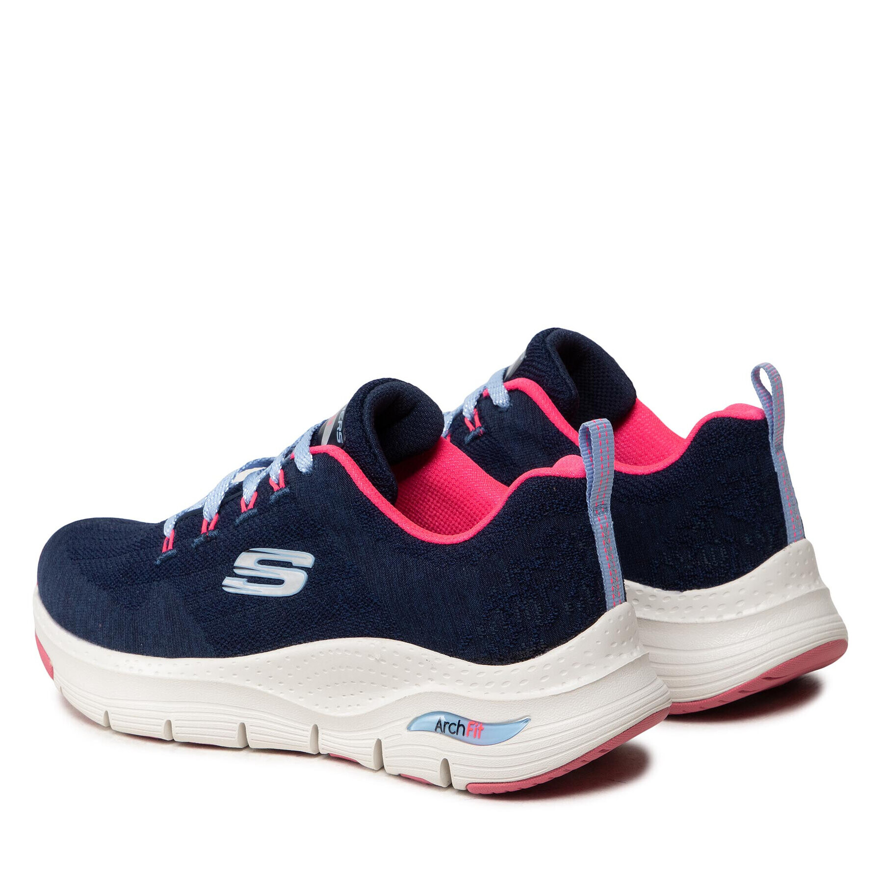 Skechers Boty Comfy Wave 149414/NVHP Tmavomodrá - Pepit.cz