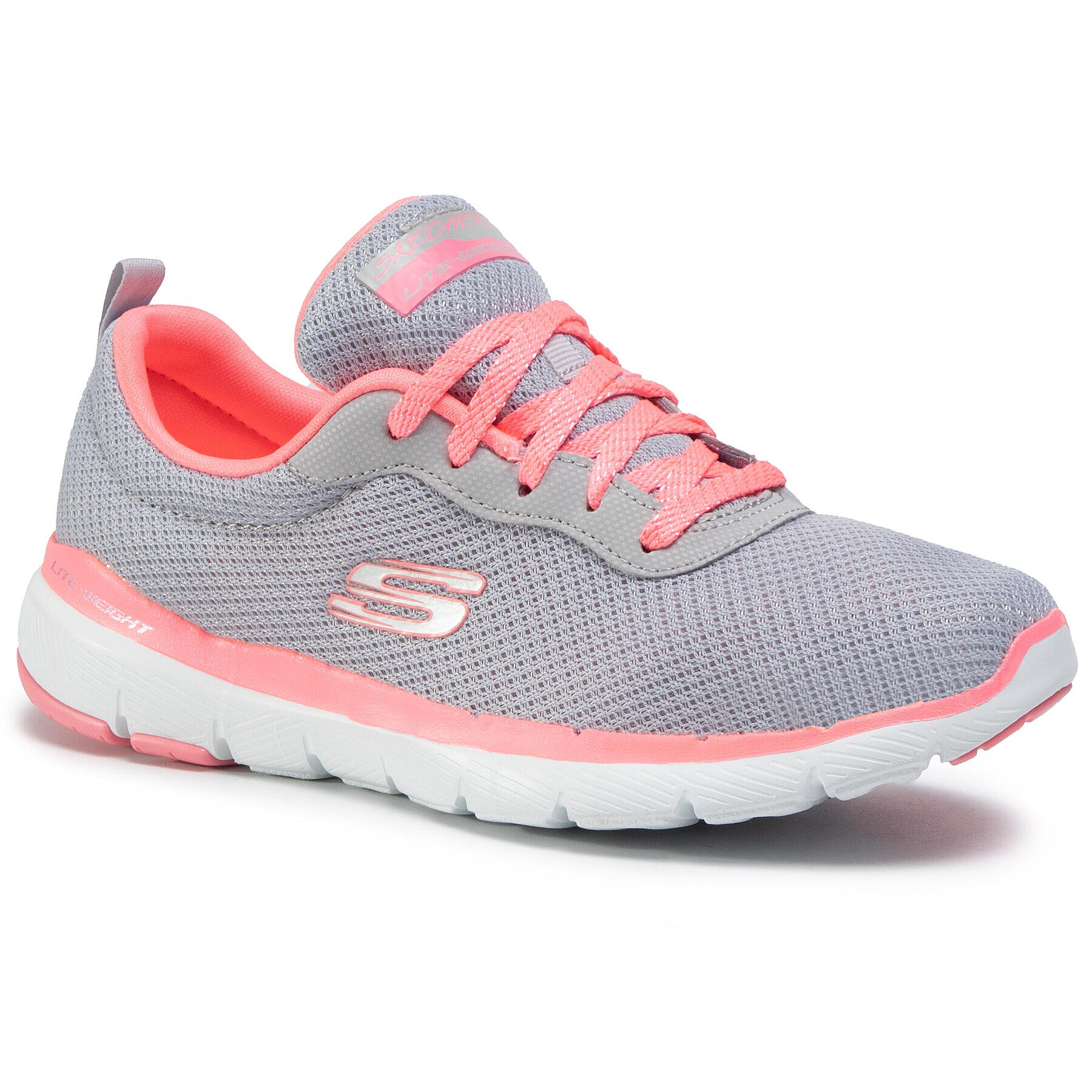 Skechers Boty First Insight 13070 LGHP Šedá - Pepit.cz