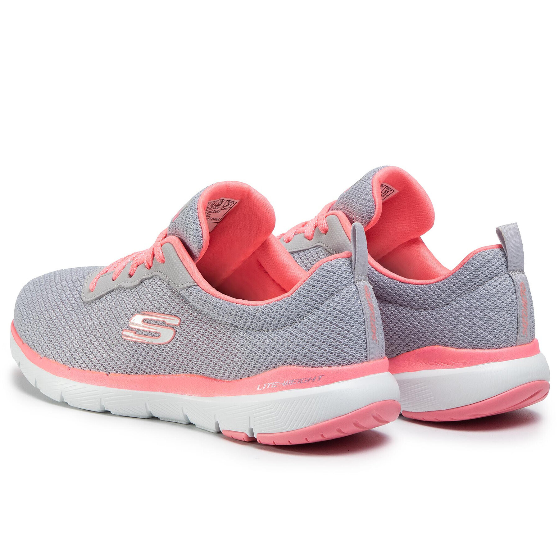 Skechers Boty First Insight 13070 LGHP Šedá - Pepit.cz