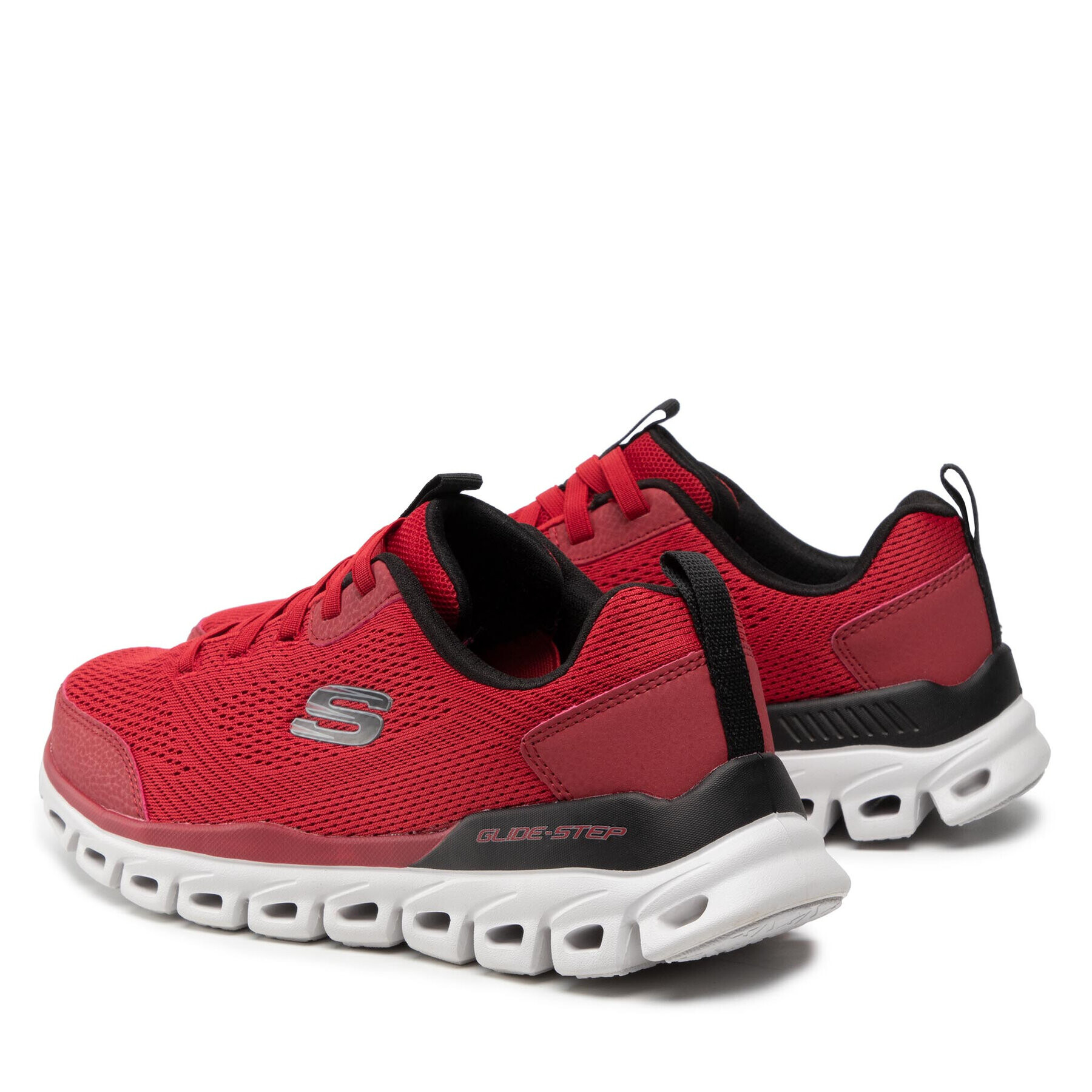 Skechers Boty Glide-Step 232135/RDBK Červená - Pepit.cz