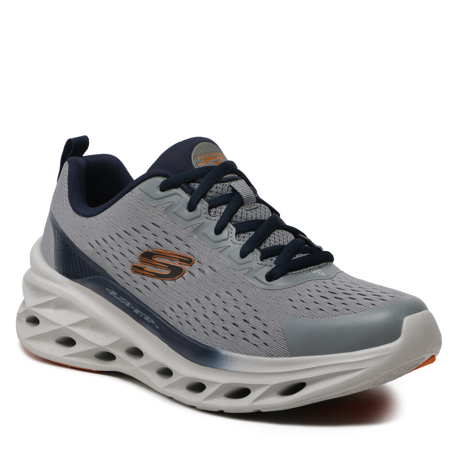 Skechers Sneakersy Frayment 232634/GYNV Šedá - Pepit.cz