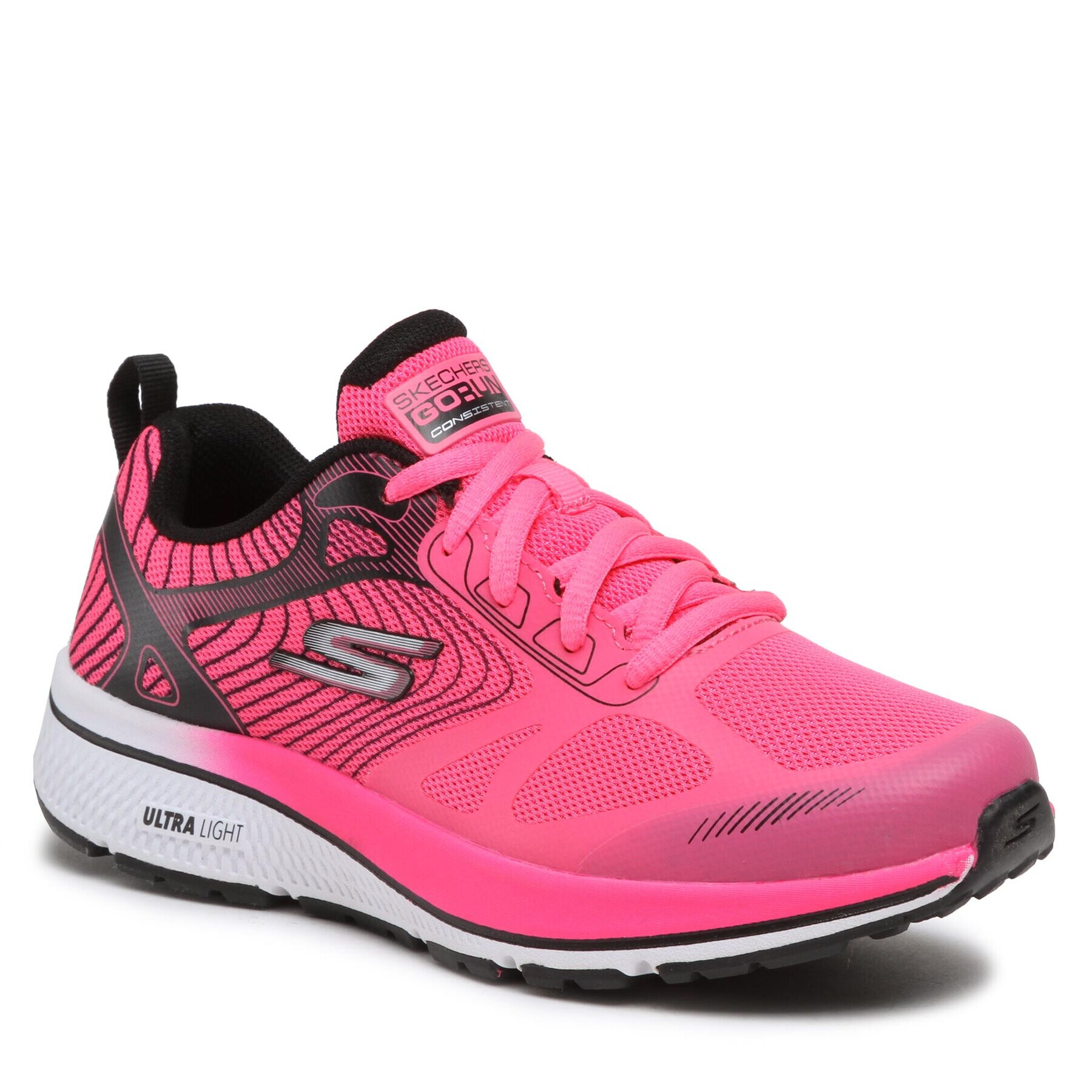 Skechers Boty Go Run Consistent 128272/HPBK Růžová - Pepit.cz