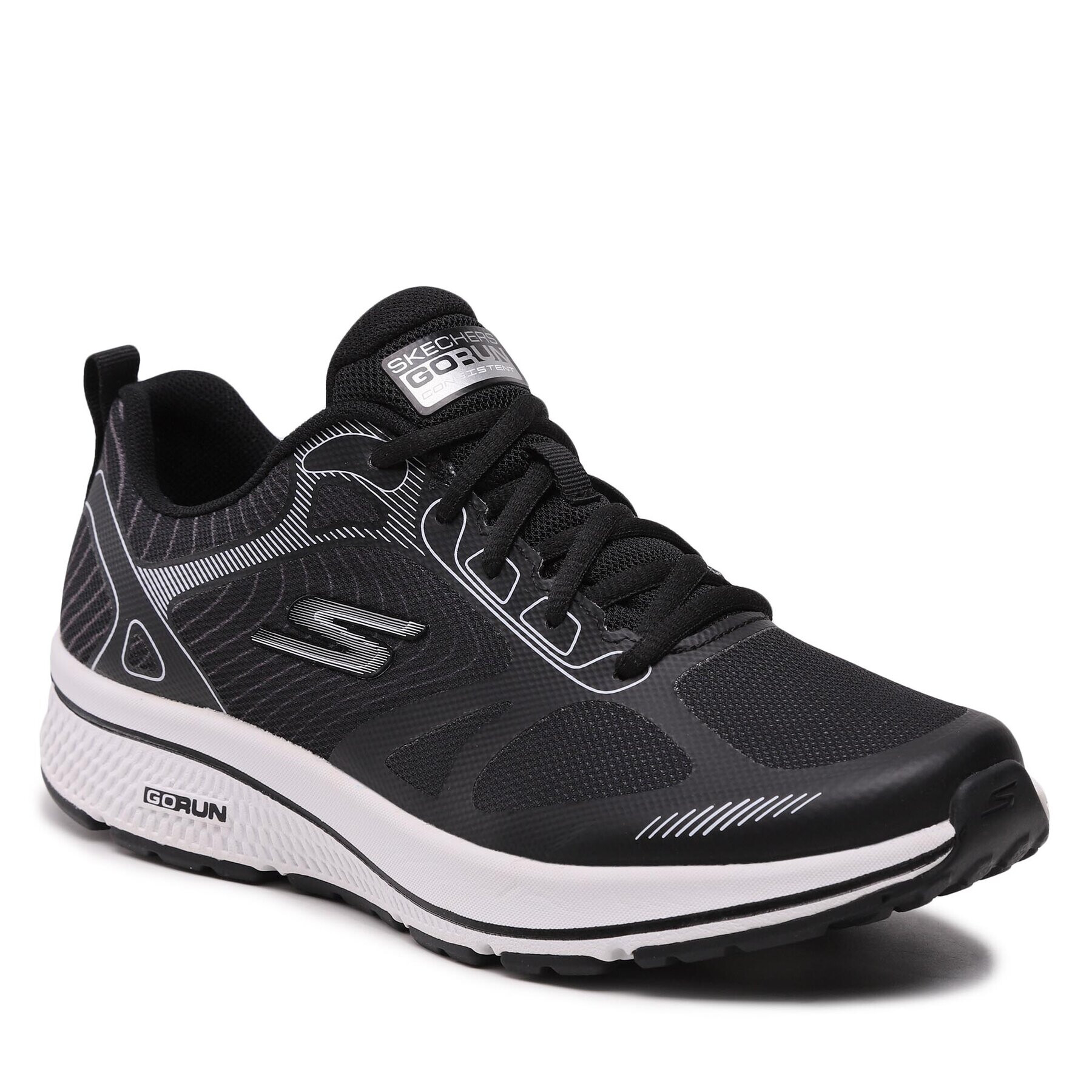 Skechers Boty Go Run Consistent 220035/BKW Černá - Pepit.cz