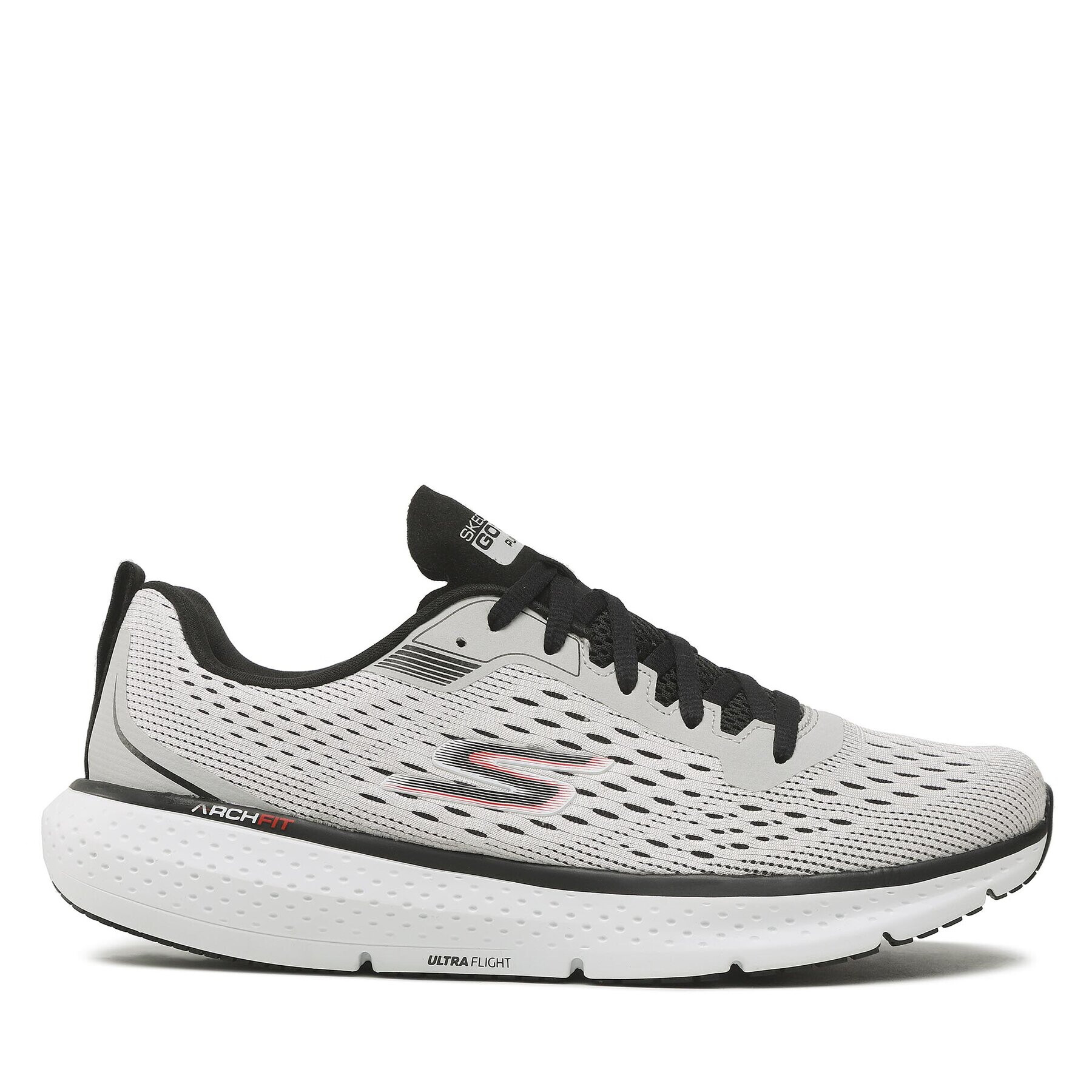 Skechers Boty Go Run Pure 3 246034/WBK Šedá - Pepit.cz