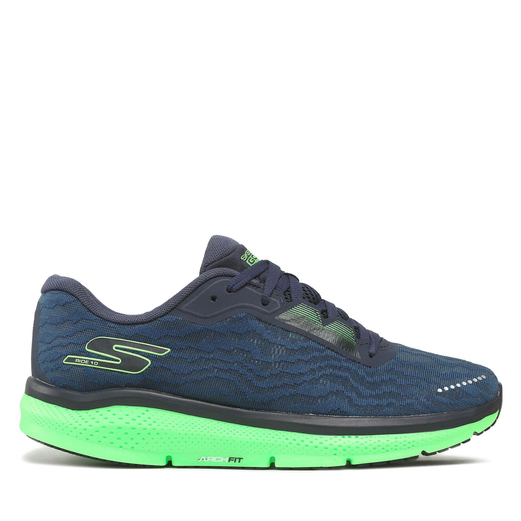 Skechers Boty Go Run Ride 10 246045/NVLM Tmavomodrá - Pepit.cz