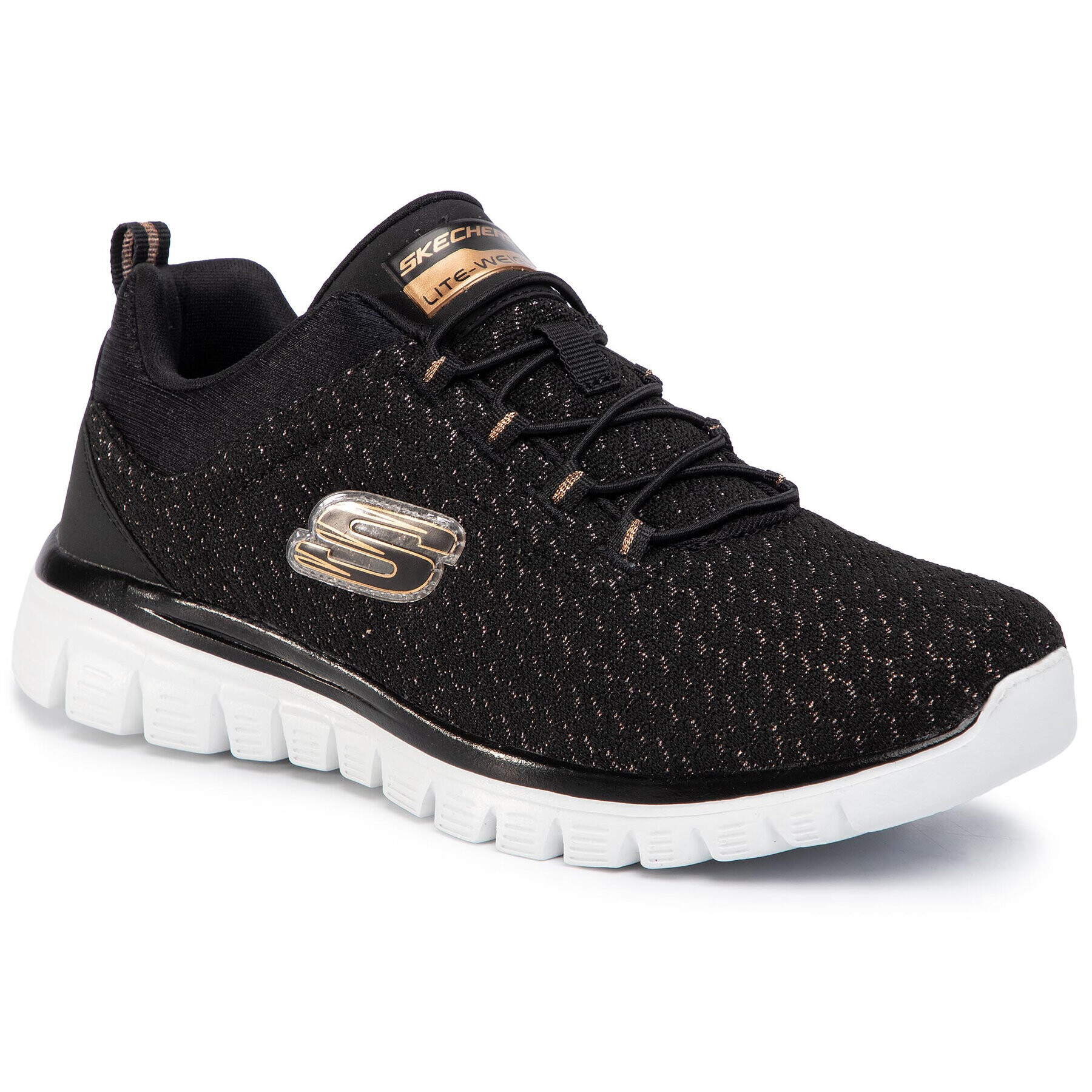 Skechers Boty GRACEFUL 2.0 88888243 BKGD Černá - Pepit.cz