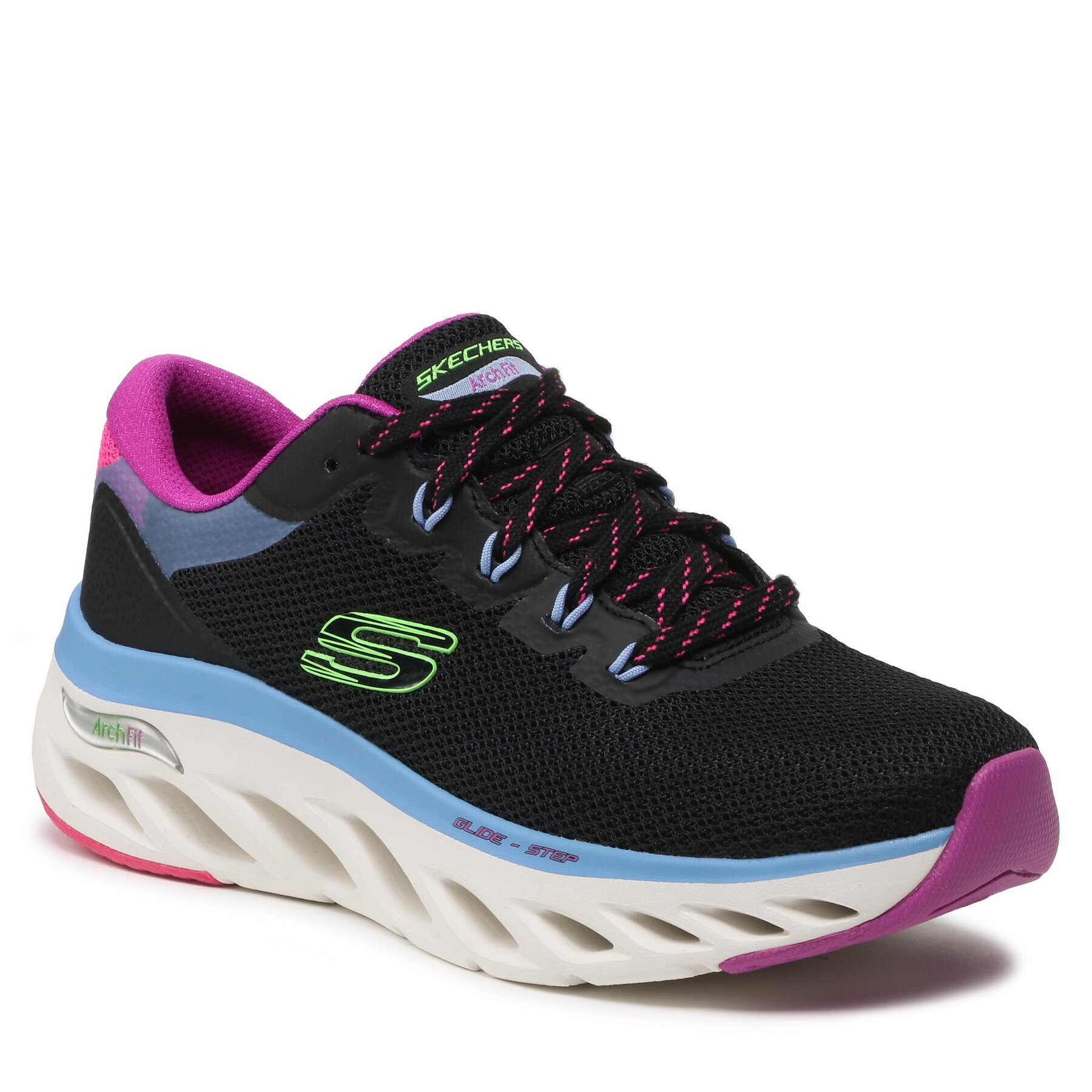 Skechers Boty Hghlighter 149871/BKMT Černá - Pepit.cz