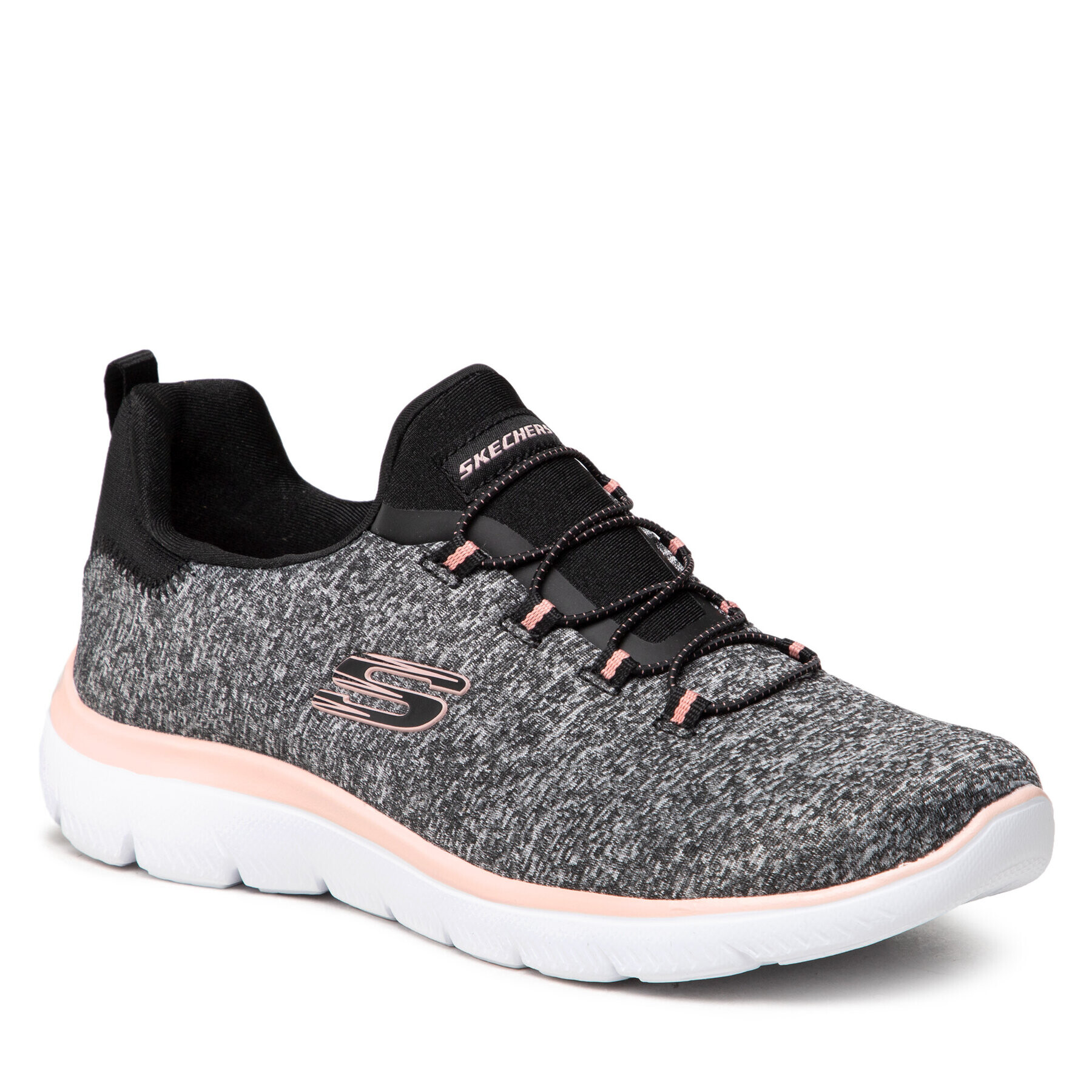 Skechers Boty Quick Getaway 12983/BKCL Šedá - Pepit.cz