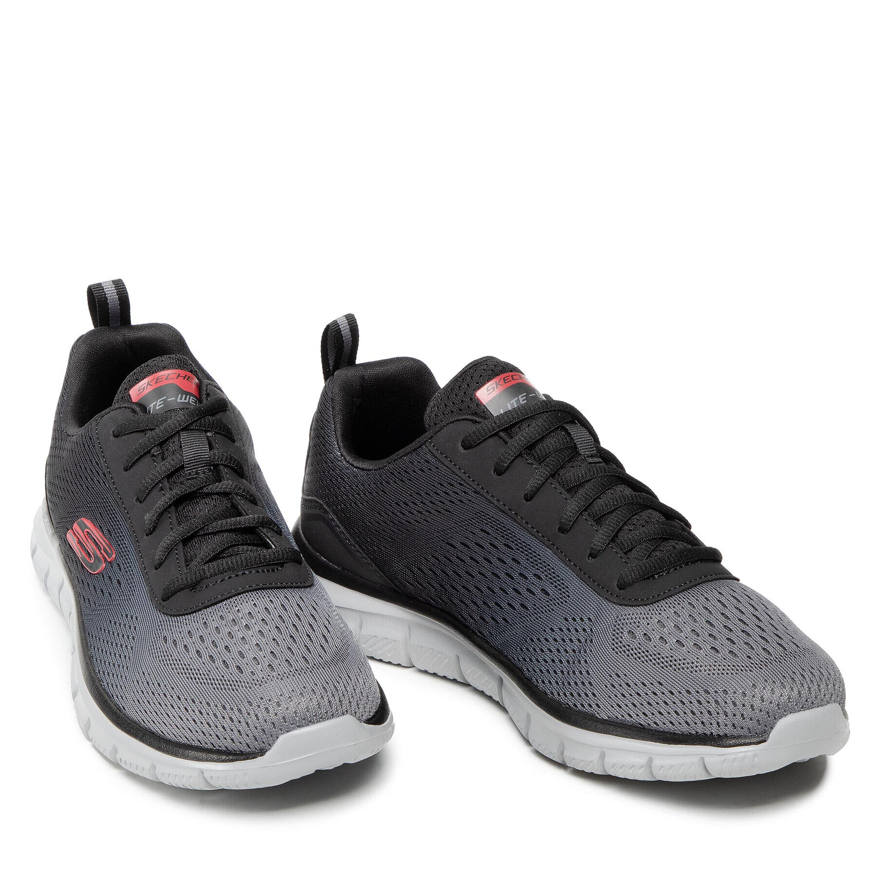 Skechers Boty Ripkent 232399/BKCC Šedá - Pepit.cz